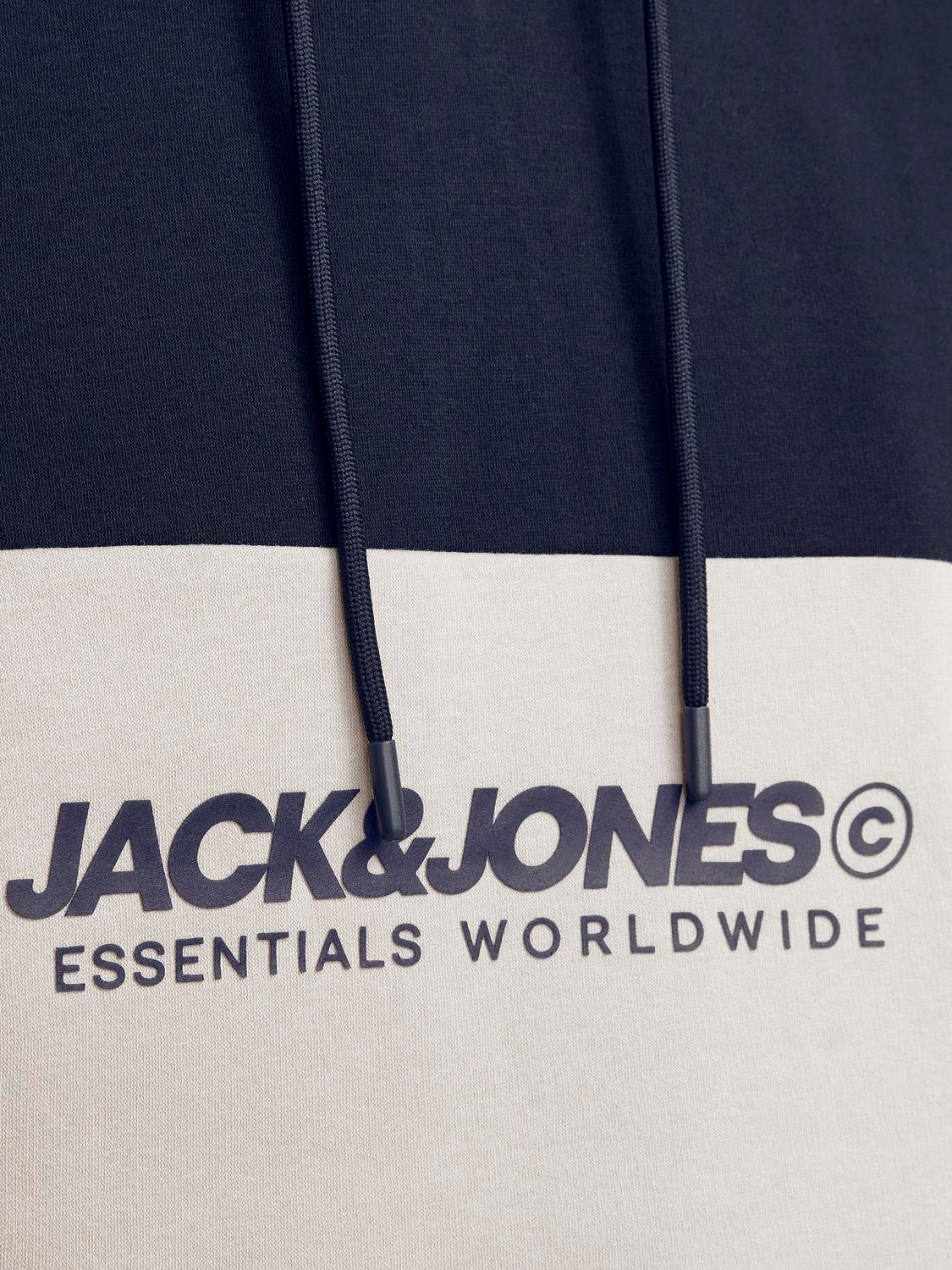Jack & Jones Kapuzensweatshirt »JJELEGACY BLOCKING SWEAT HOOD NOOS«