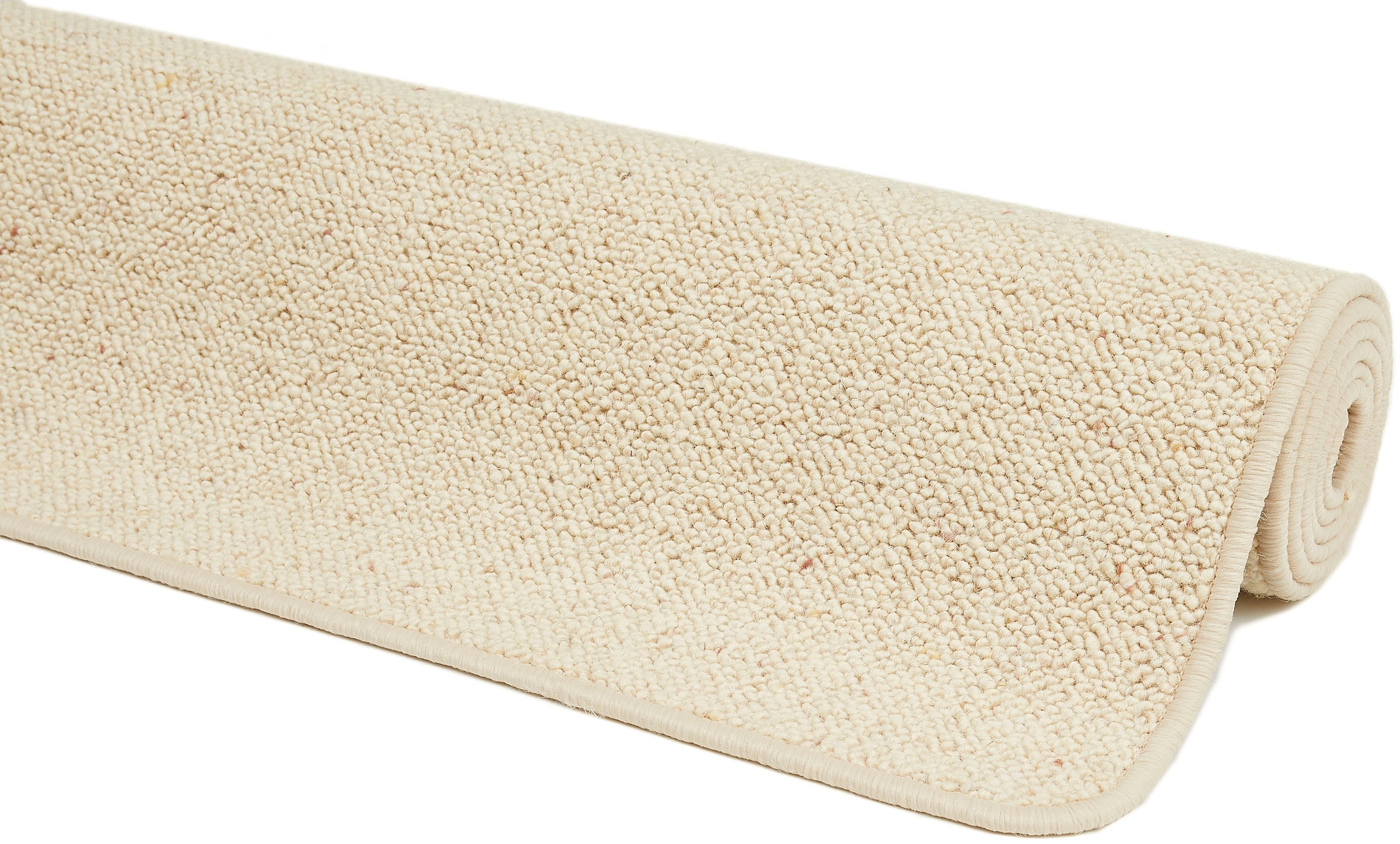 LUXOR living Wollteppich »Sheffield, Made in Germany«, rechteckig, 5 mm Höhe, melierte Berber-Optik, reine Wolle, auch als Läufer erhältlich