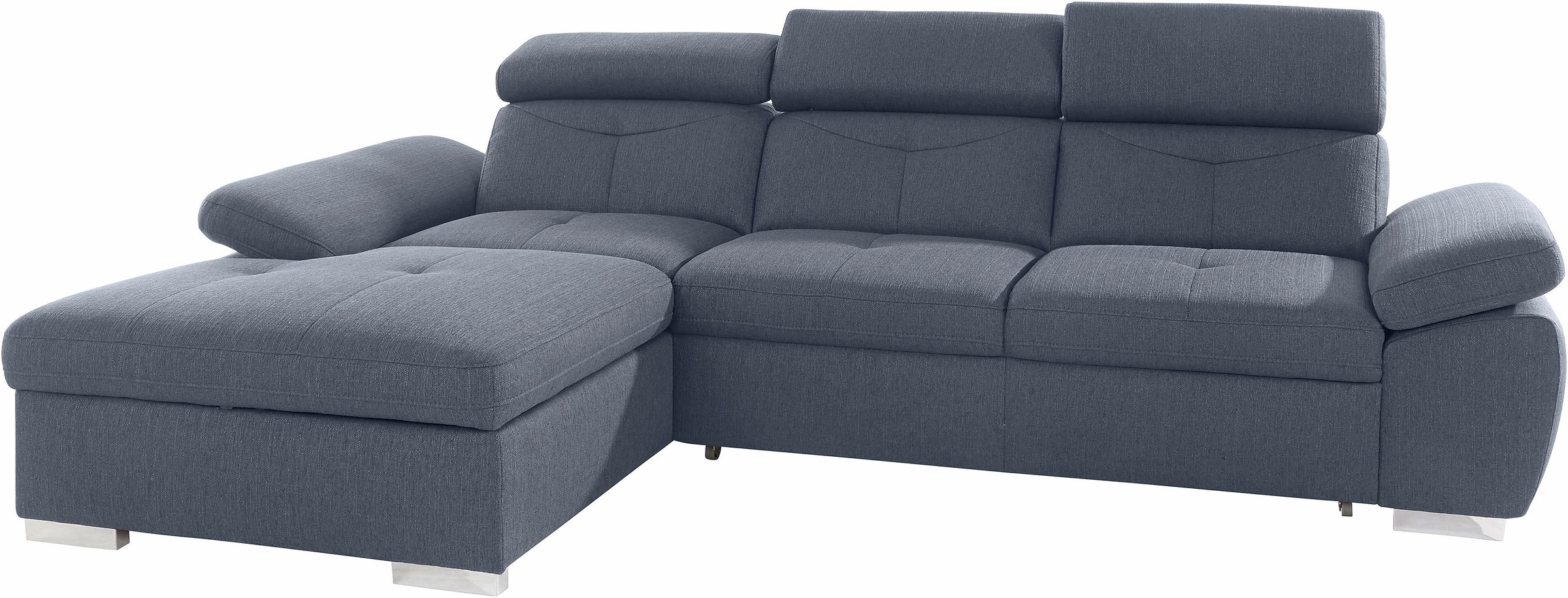 exxpo - sofa fashion Ecksofa »Spring, super bequem, mit Armteil- und Kopfte günstig online kaufen