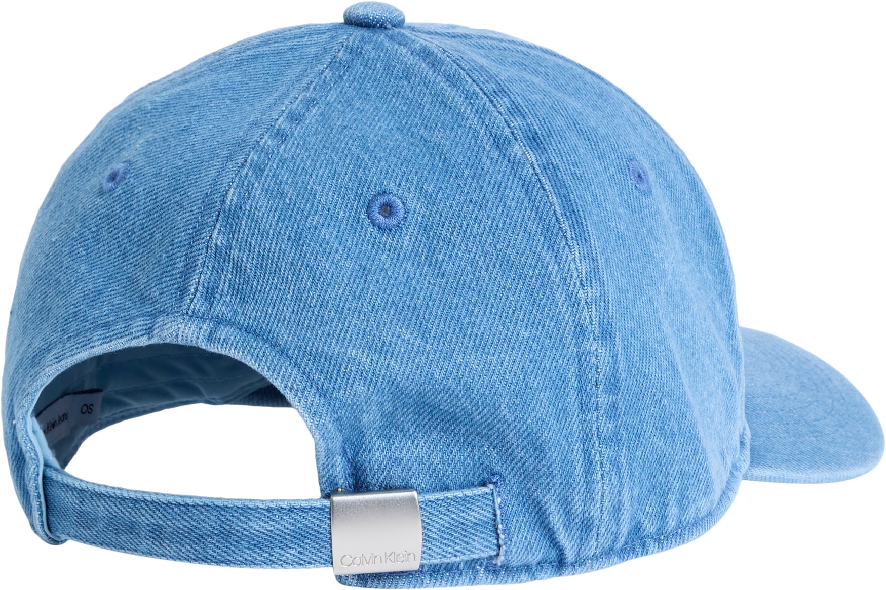 Calvin Klein Jeans Baseball Cap »6 PANEL MONO LOGO BB CAP«, in gewaschener Optik