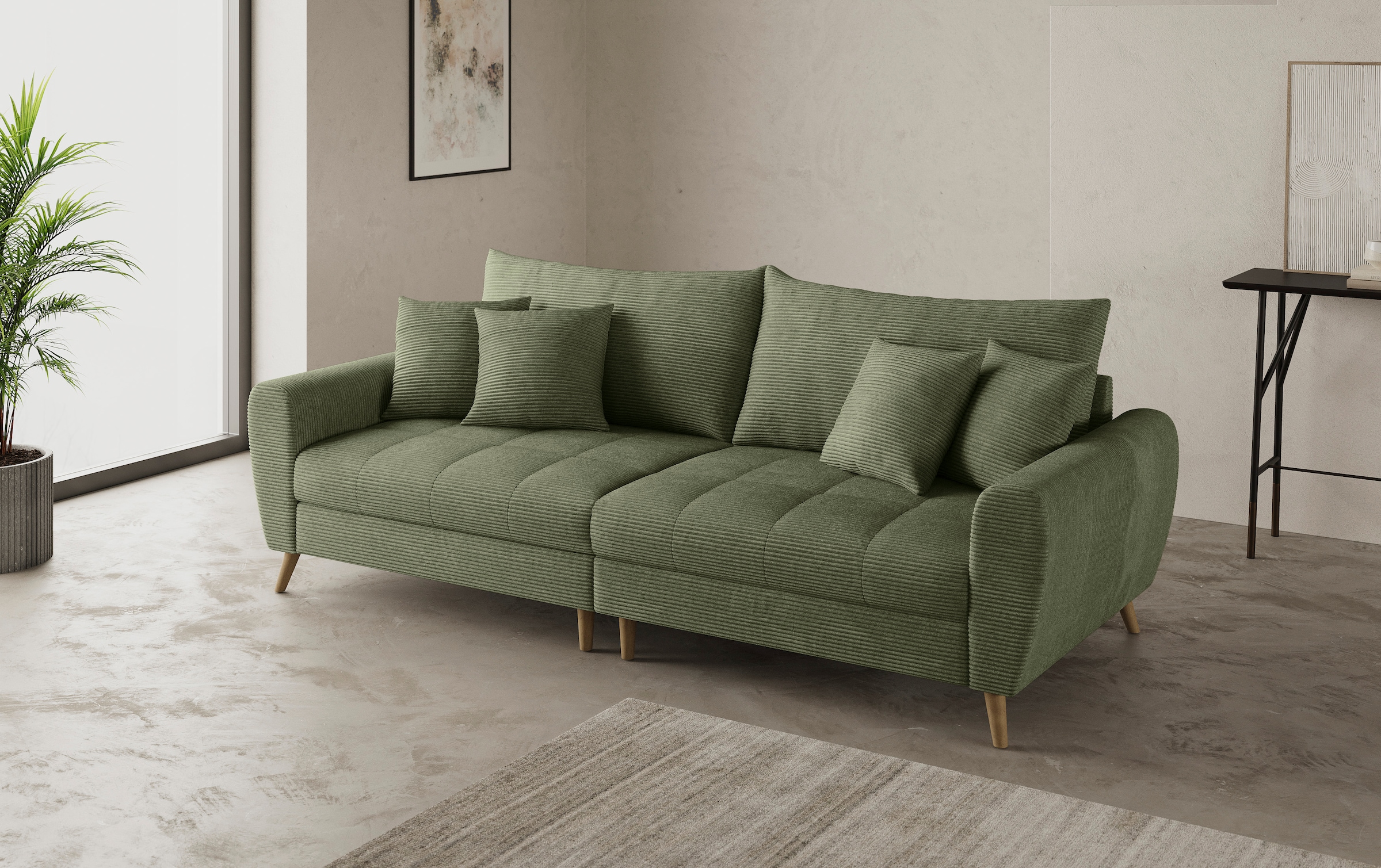 Mr. Couch Big-Sofa »Blackburn II«, Mit Kaltschaumpolsterung bis 140 kg belastbar