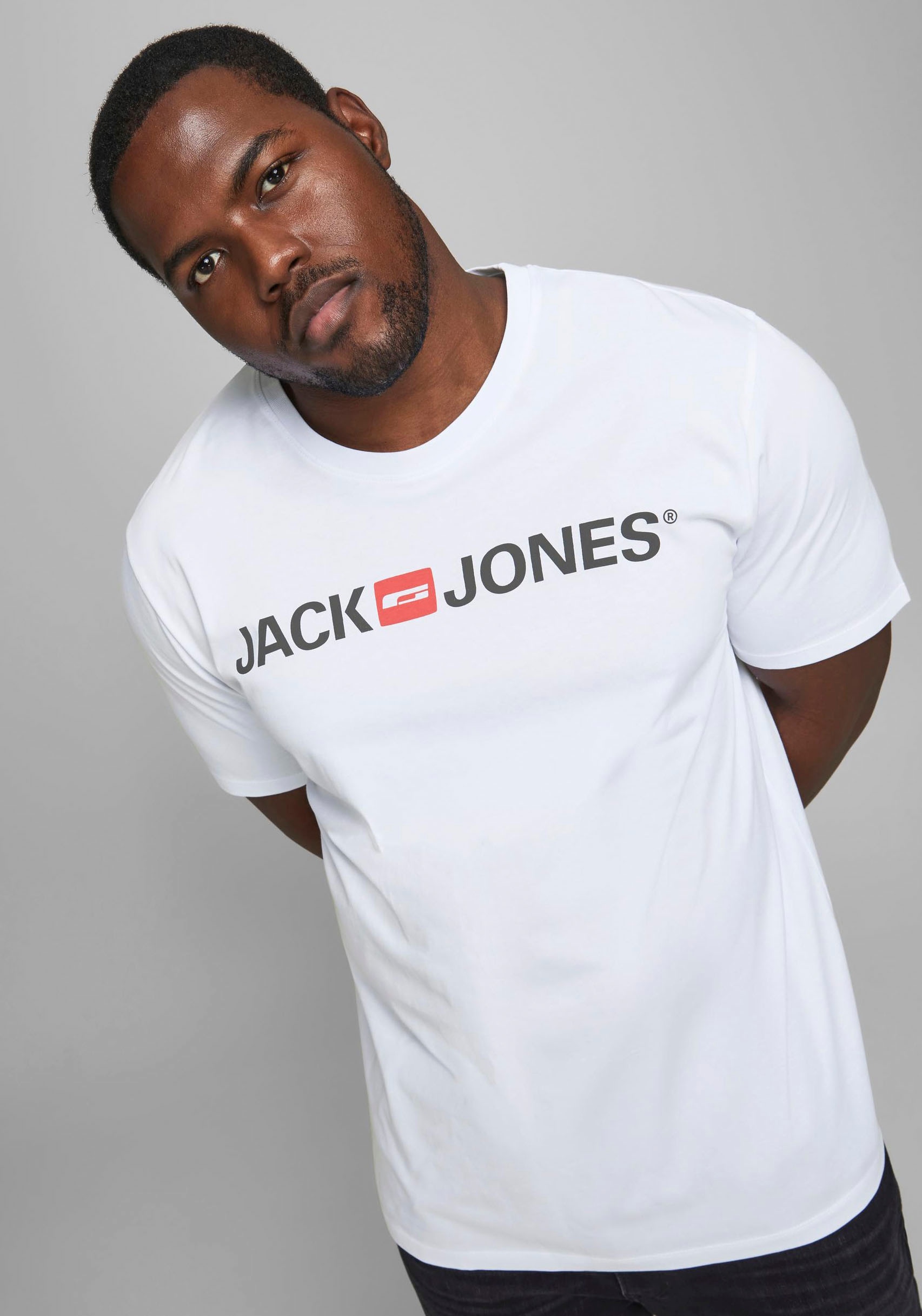 Jack & Jones PlusSize T-Shirt »CORP LOGO TEE«, bis Größe 6XL