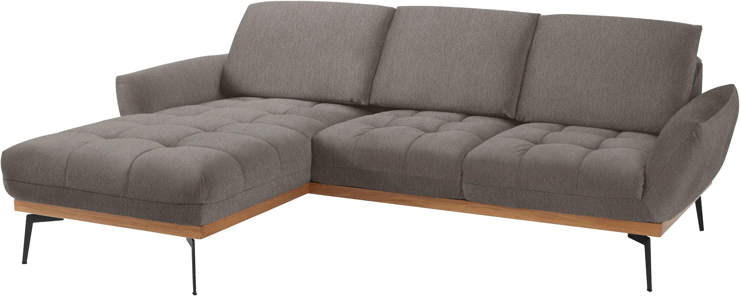 exxpo - sofa fashion Ecksofa »Palic, inkl. Rückenverstellung, bequem, elega günstig online kaufen