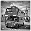 Artland Glasbild »London klassische Straßenszene«, Großbritannien, (1 St.)