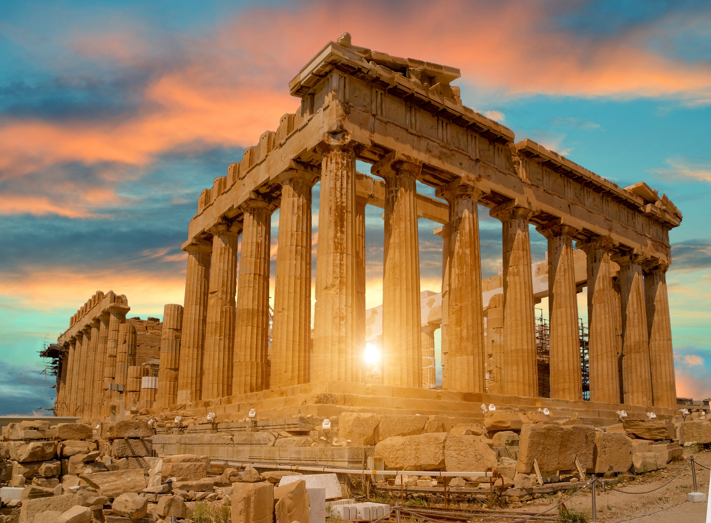 Papermoon Fototapete »Parthenon Athens« glatt günstig online kaufen