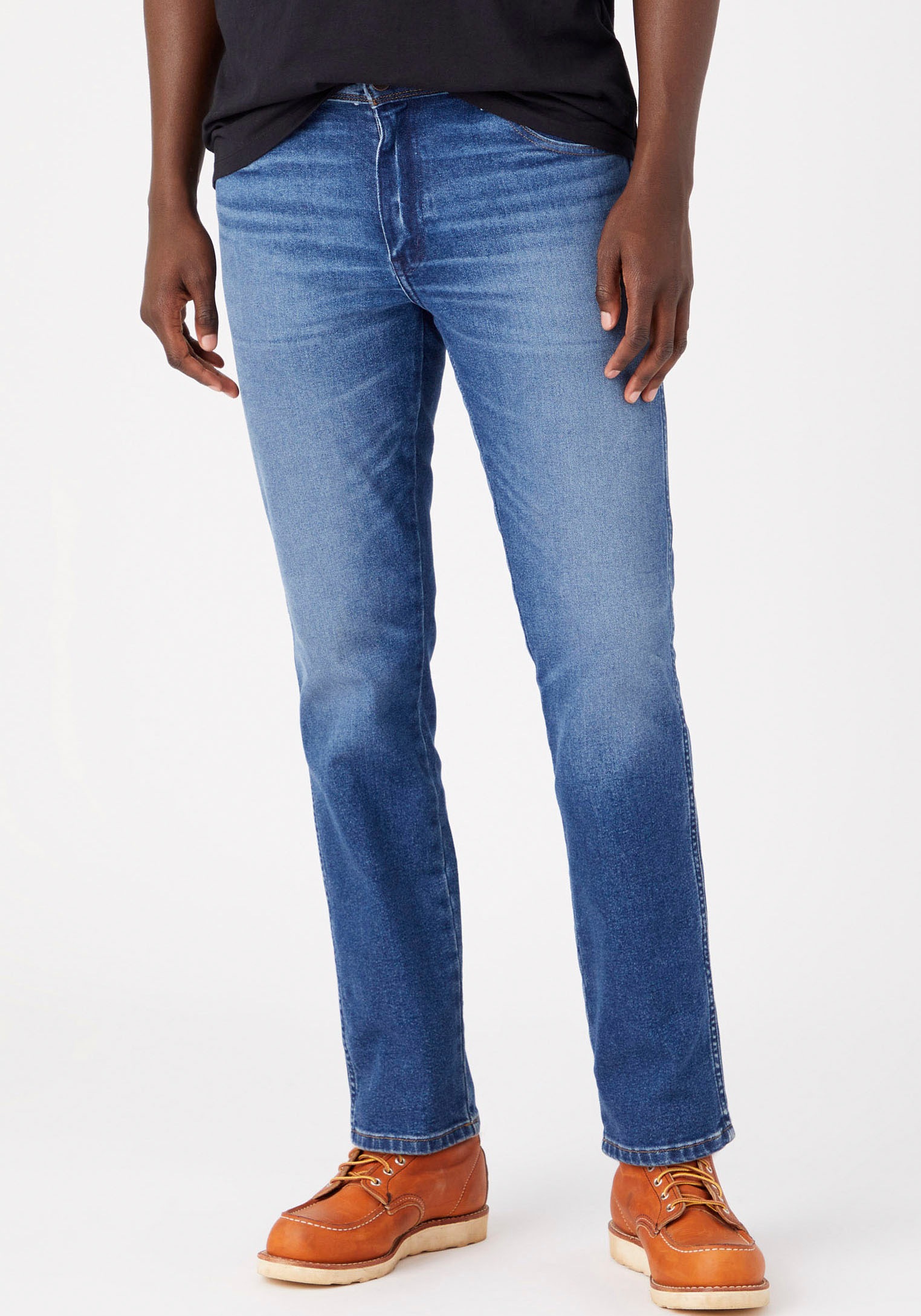 Wrangler Slim-fit-Jeans »Texas Slim«, in leicht gewaschener Optik