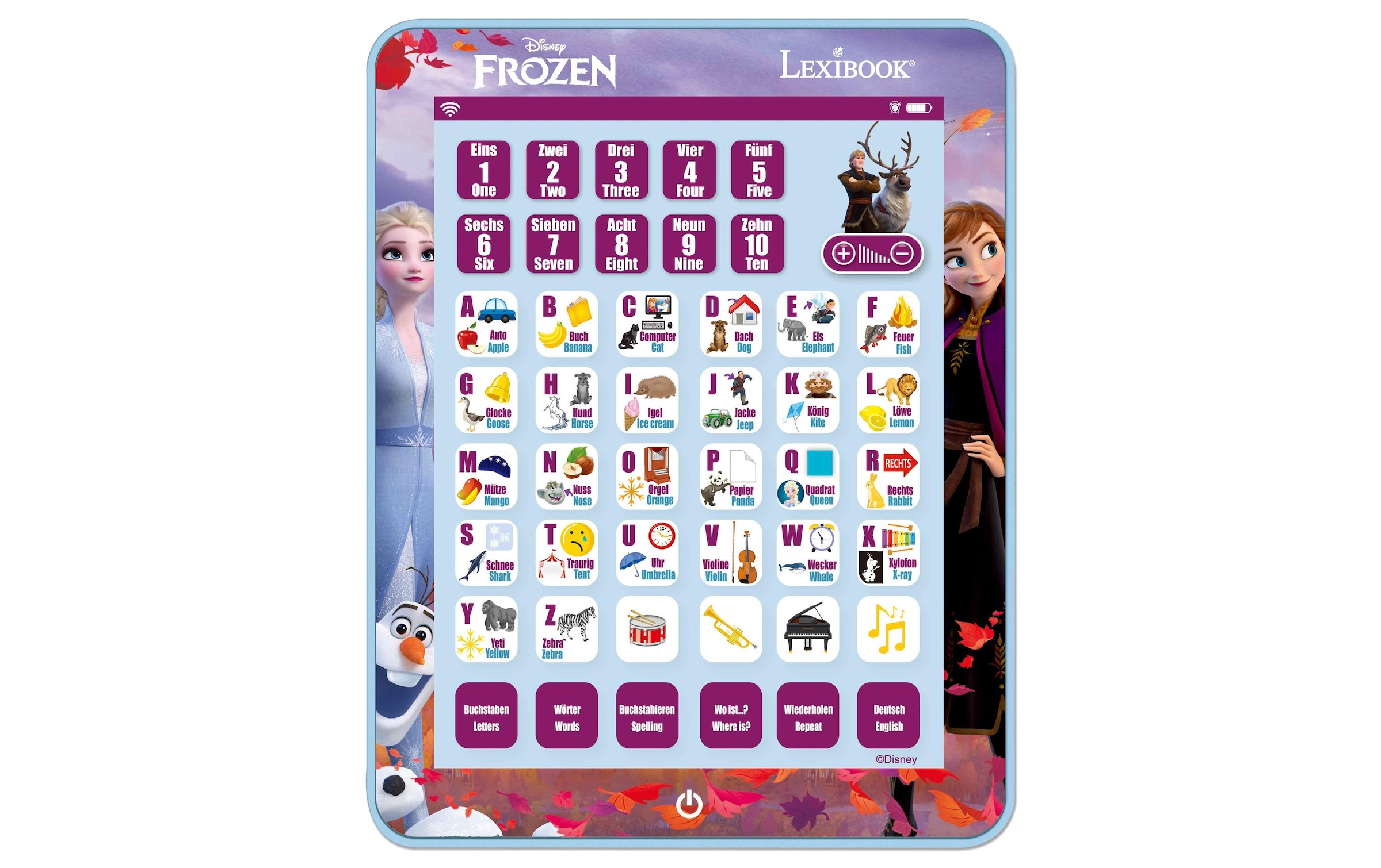 Lexibook® Lerntablet »Disney Frozen DE/EN«