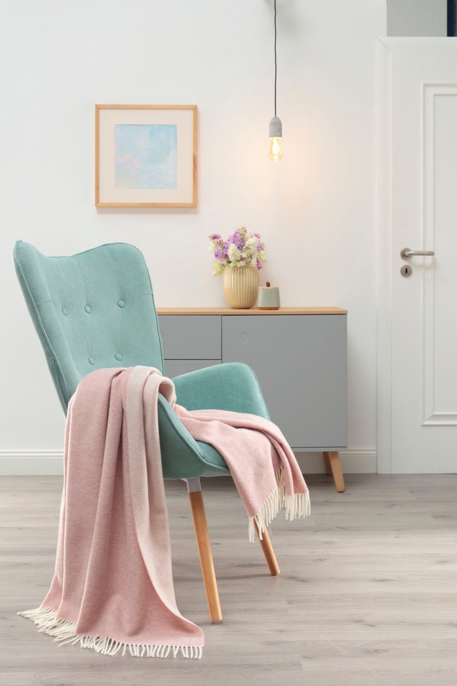 Biederlack Plaid »Britta«, aus 100% Wolle günstig online kaufen