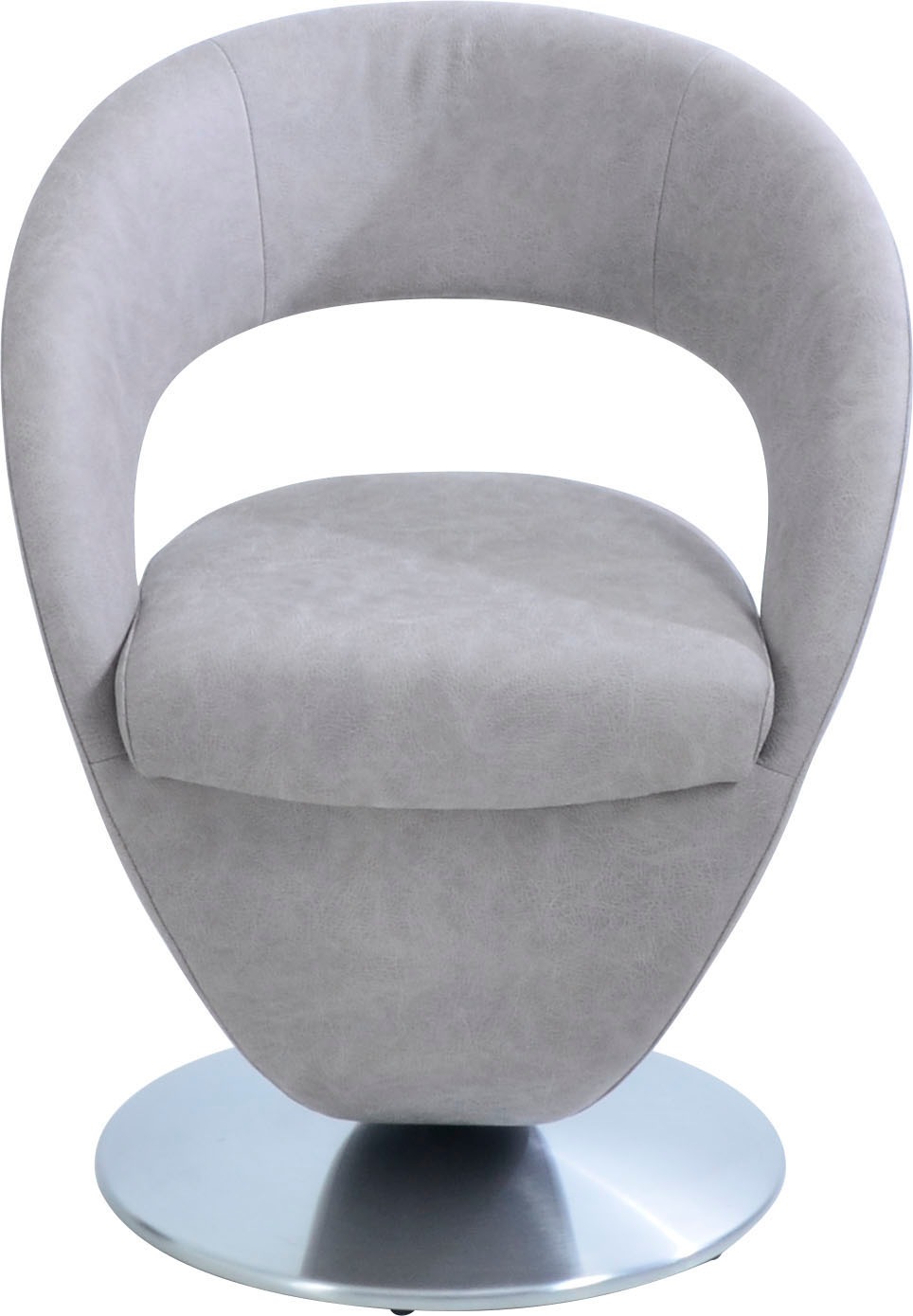 K+W Komfort & Wohnen Drehstuhl »Wave«, Microfaser 785, Design-Drehstuhl, Dr günstig online kaufen