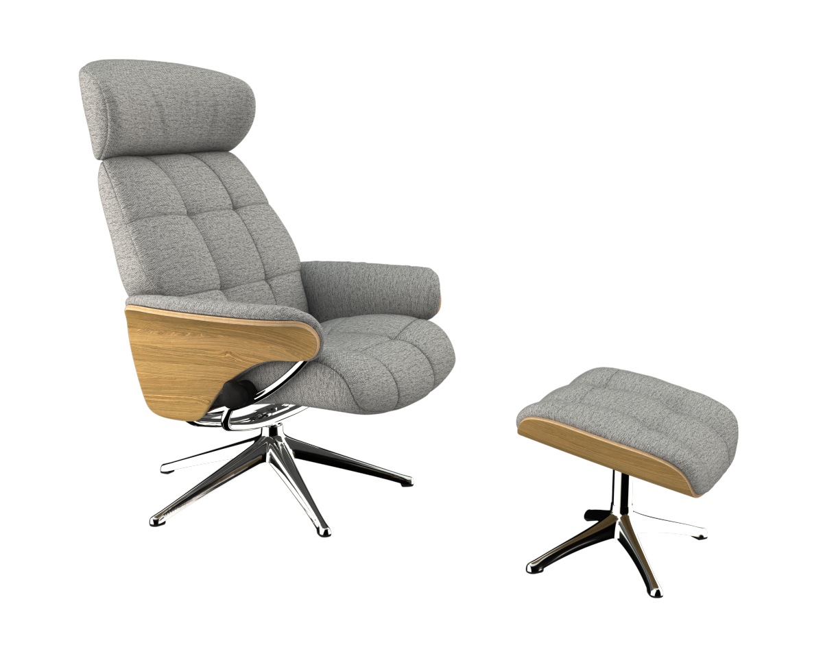 FLEXLUX Relaxsessel »Skagen Funktionsessel, Polstersessel, Armlehne, TV-Fer günstig online kaufen
