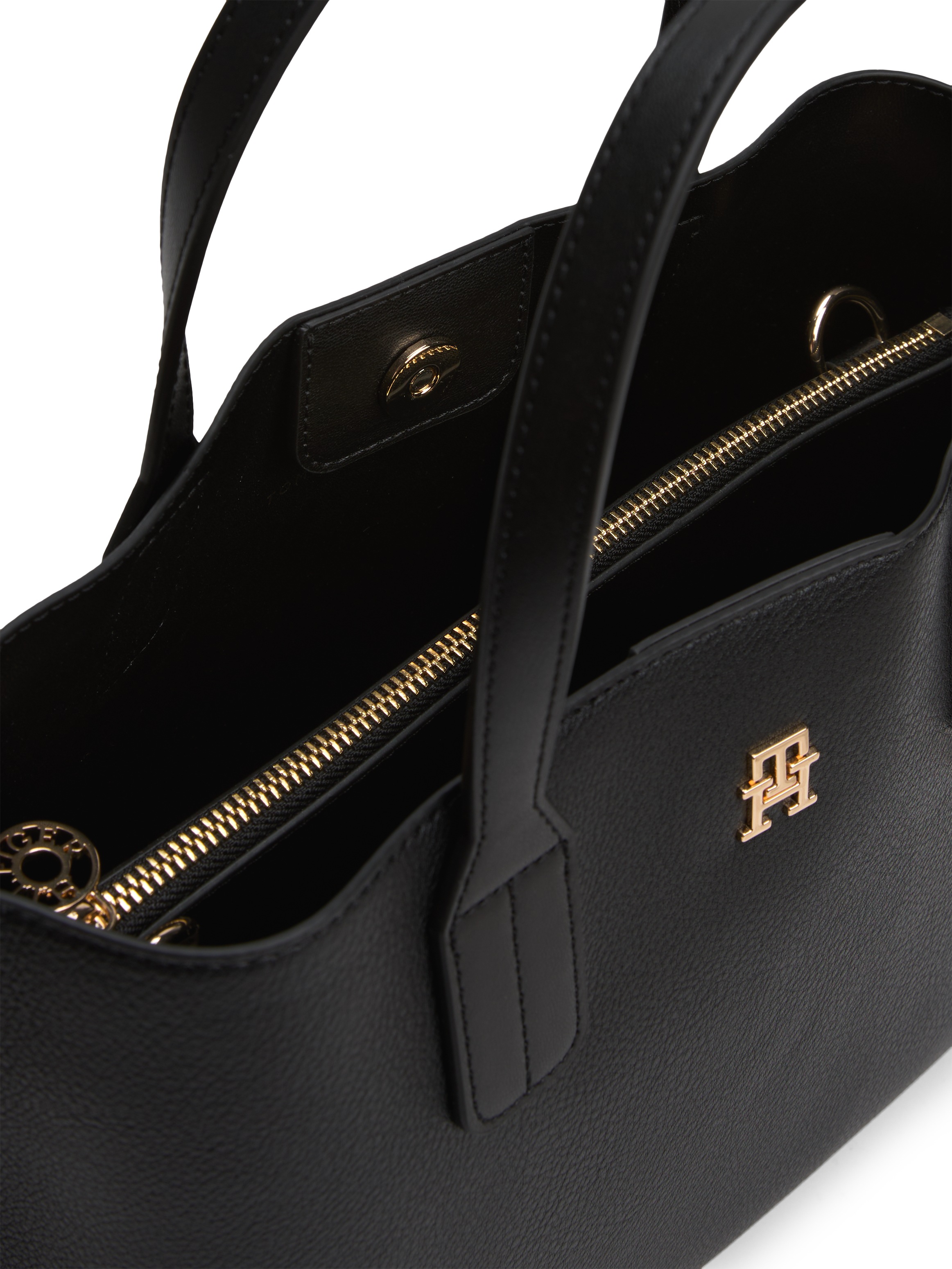 Tommy Hilfiger Henkeltasche »TH DISTINCT MINI TOTE«, Damen Umhängetasche, Tragetasche mit praktischer RV-Innentasche