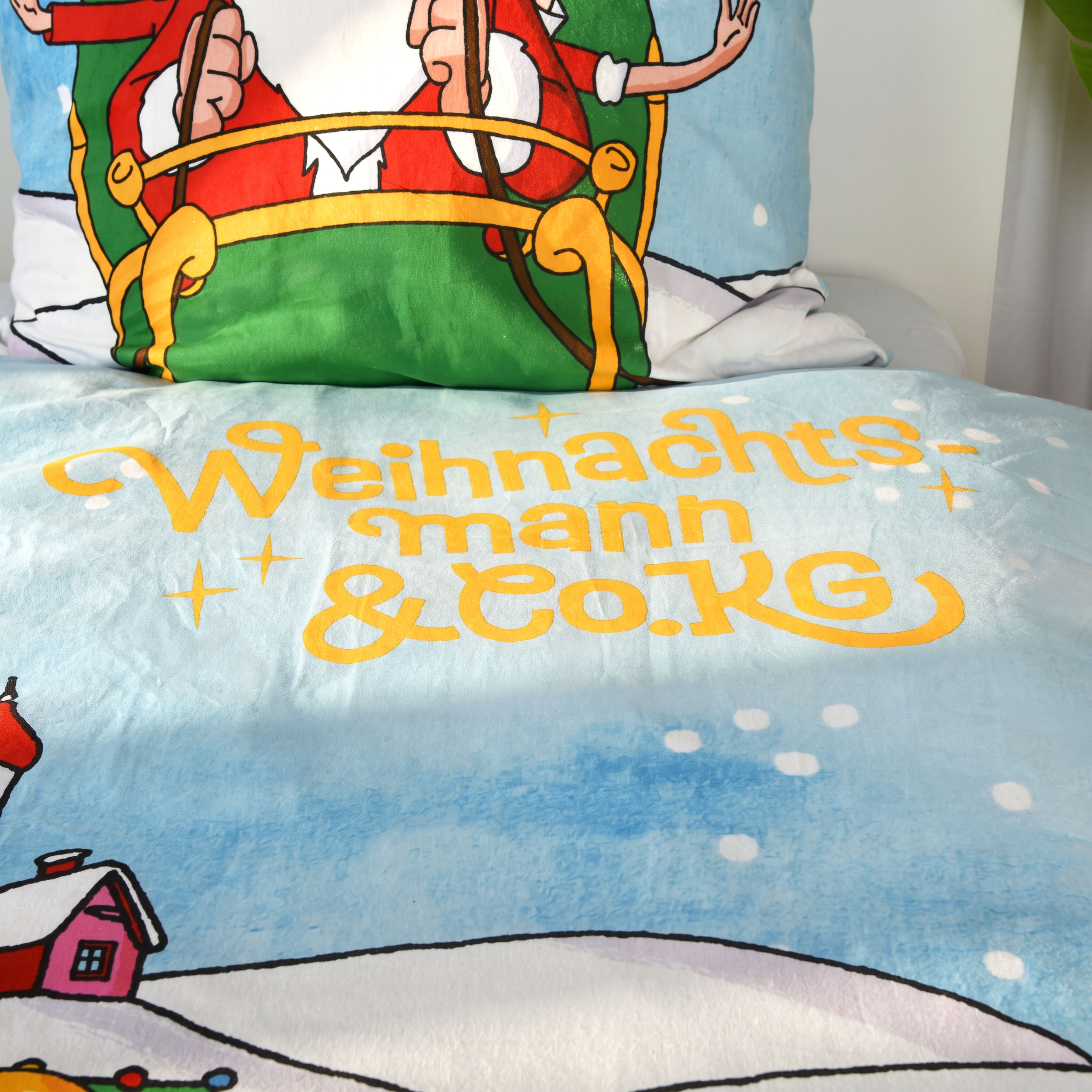   Wendebettwäsche »Weihnachtsmann & Co. KG« 2 Wendebettwäsche