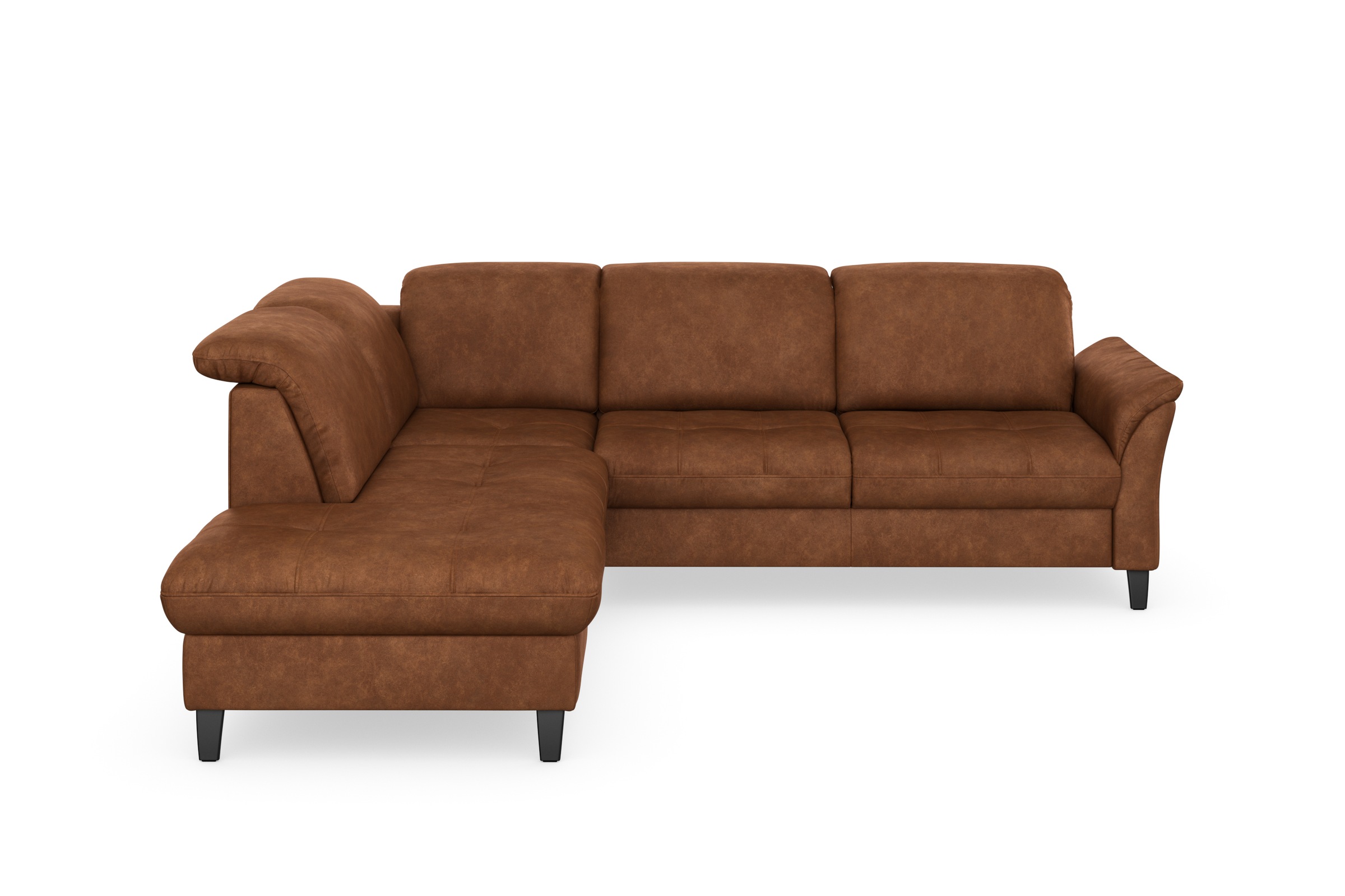 sit&more Ecksofa »Maggiore L-Form«, wahlweise mit Kopfteilverstellung, Bettfunktion und Stauraum