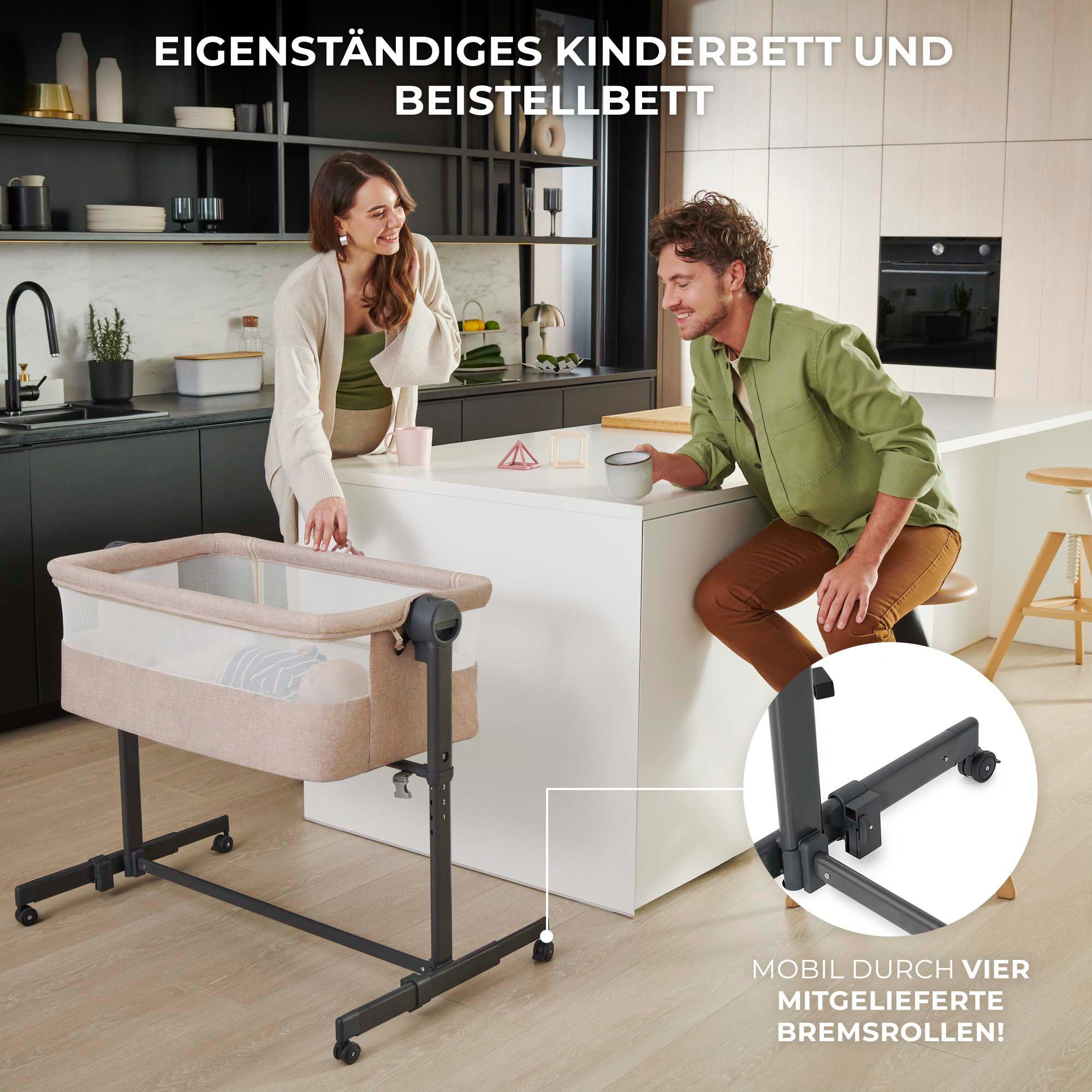 Kinderkraft Beistellbett »Neste Up 2«