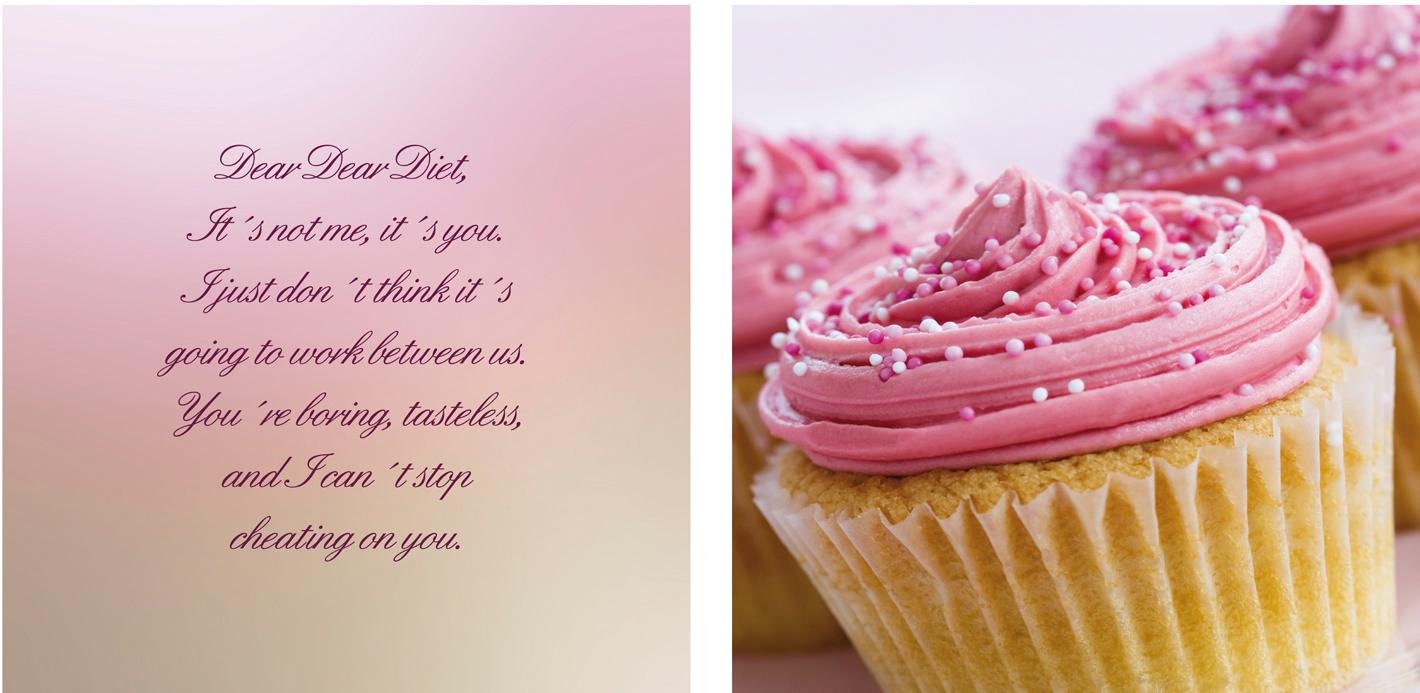 queence Leinwandbild »Cupcakes«, Foto-Essen-Kunst-Modern-Sprüche-Sprüche & günstig online kaufen