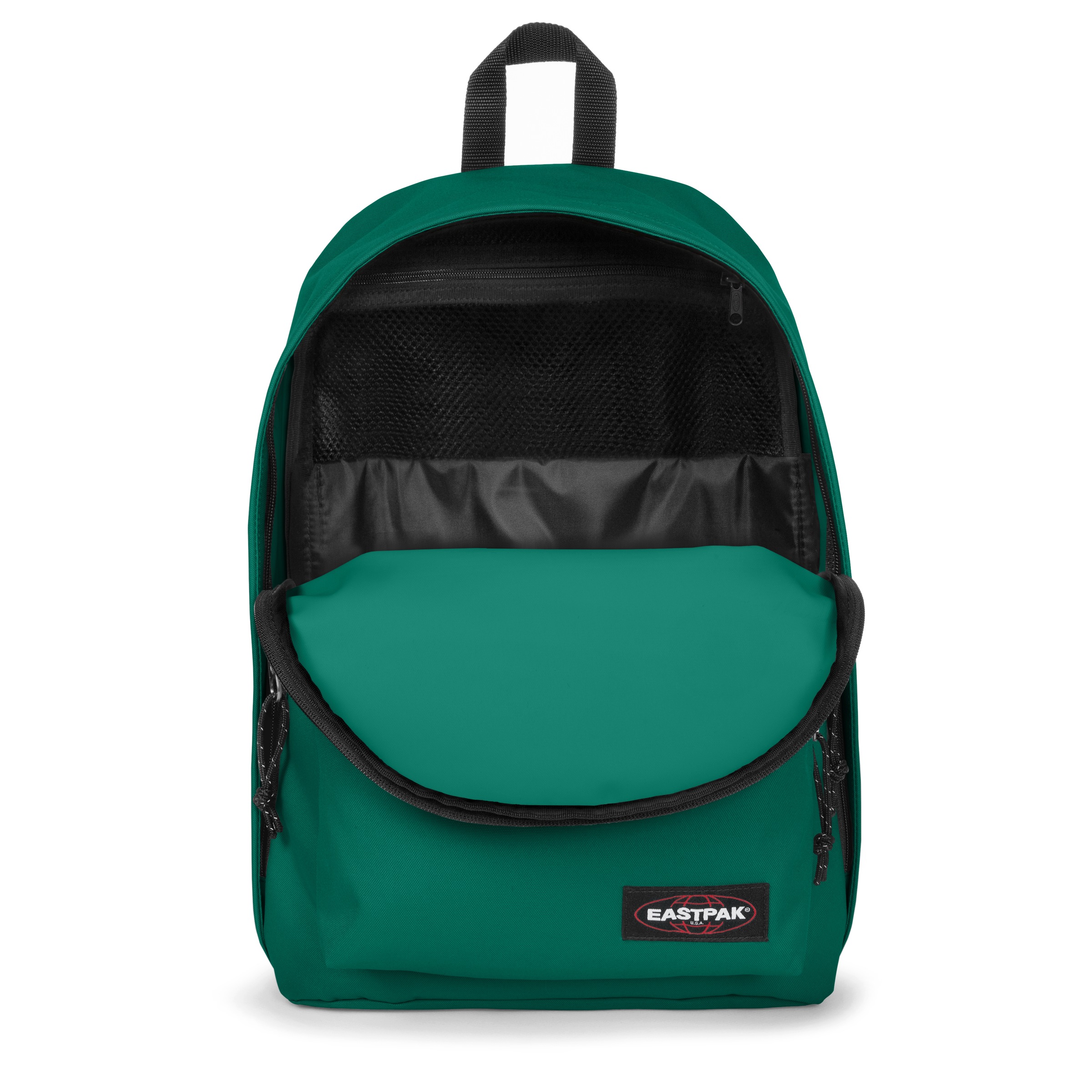 Eastpak Freizeitrucksack »OUT OF OFFICE Aviator Blue« Unisex Schulrucksack, Businessrucksack mit Logo-Aufnäher