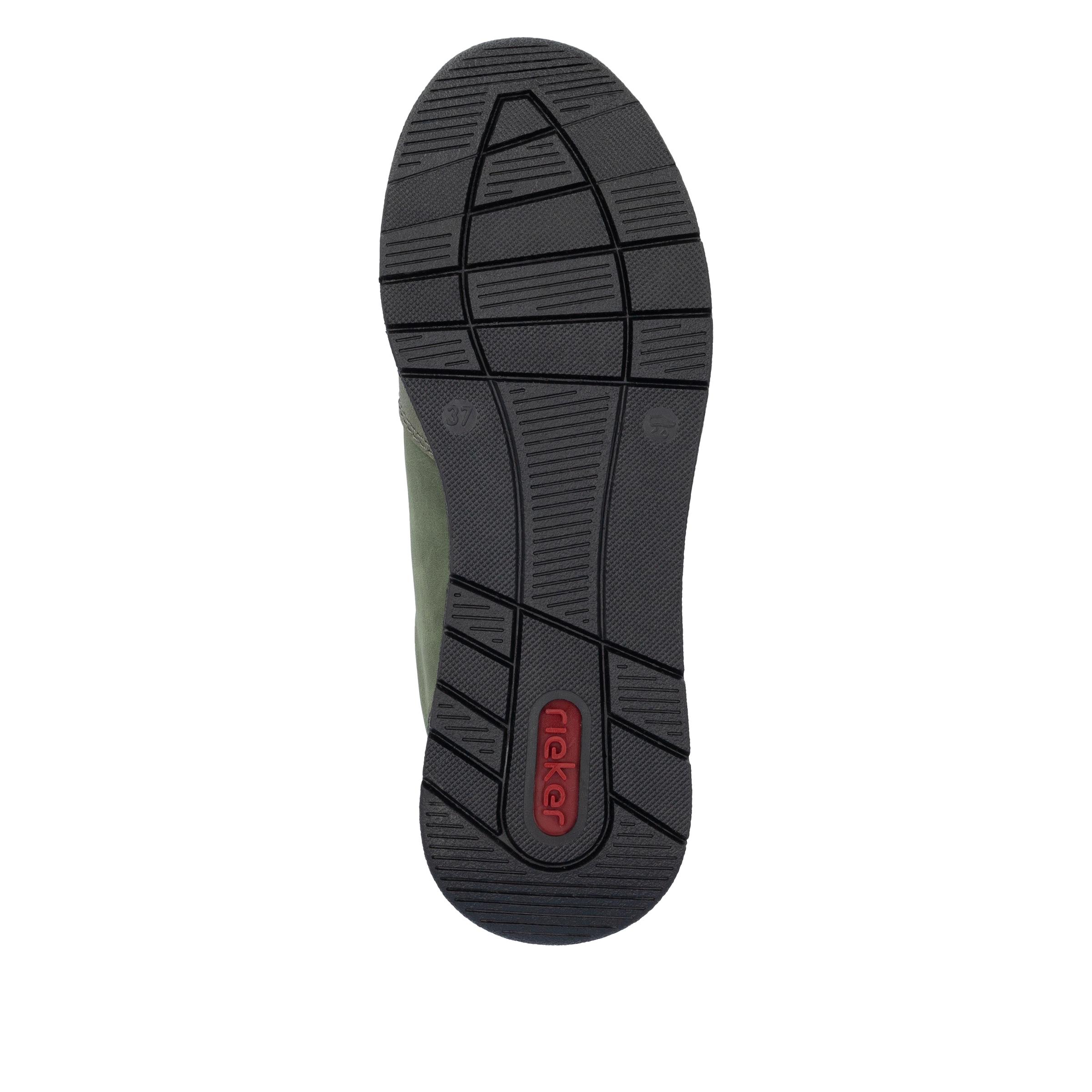 Rieker Sneaker, Freizeitschuh, Schnürschuh, Halbschuh mit modischen Akzenten