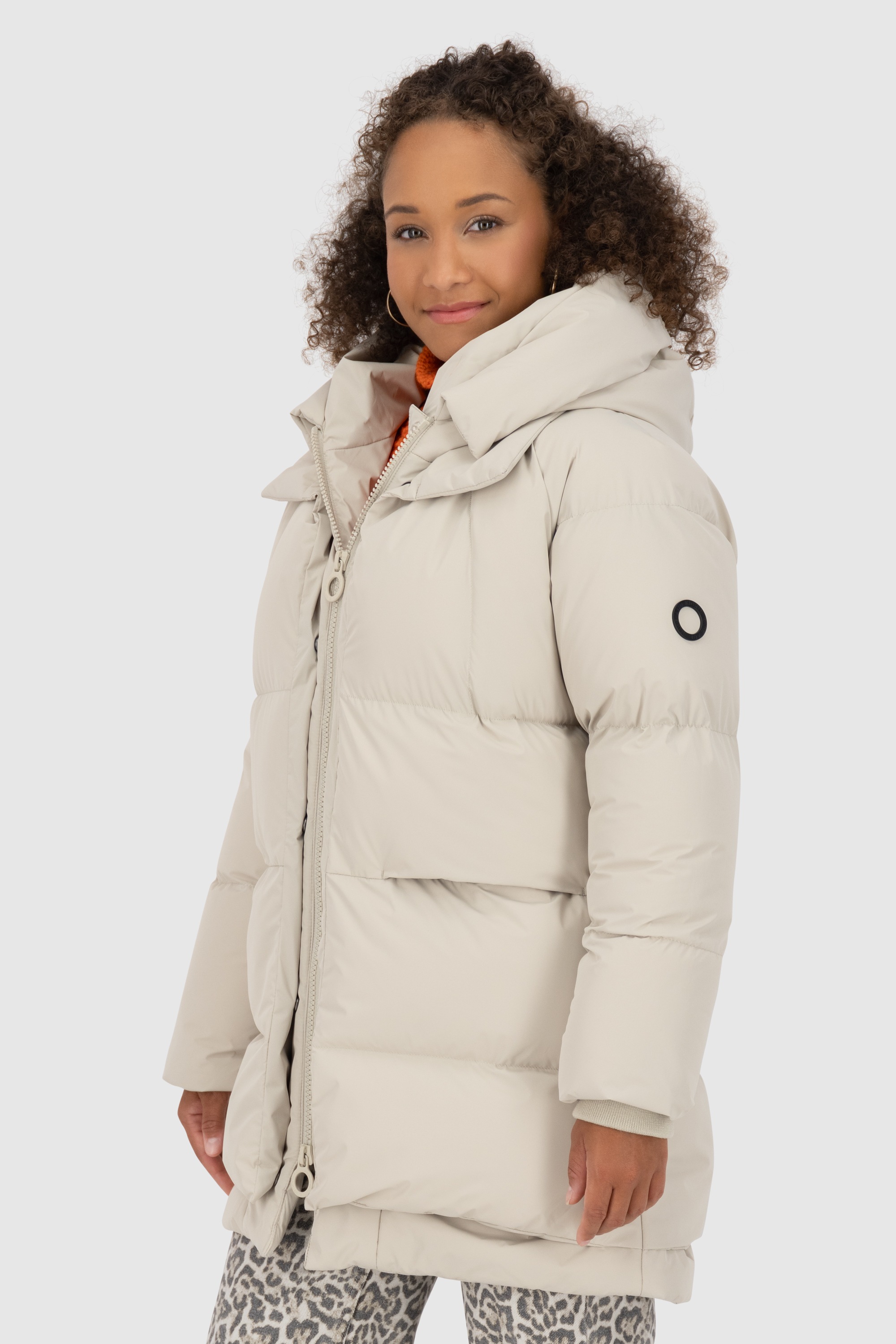 Alife & Kickin Winterjacke »Damen LykkeAK A«, mit Kapuze, Moderne gefütterte Jacke mit großer gefütterter Kapuze
