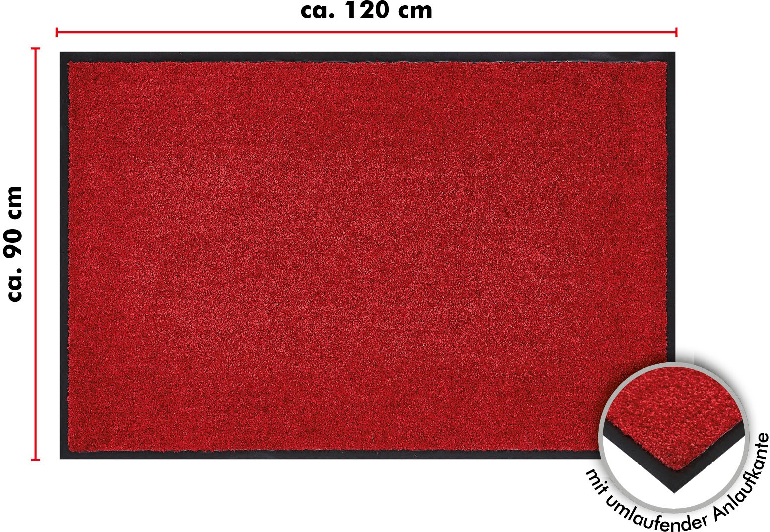 Andiamo Fußmatte »Super Wash & Clean, Made in Belgium«, rechteckig, 7 mm Hö günstig online kaufen