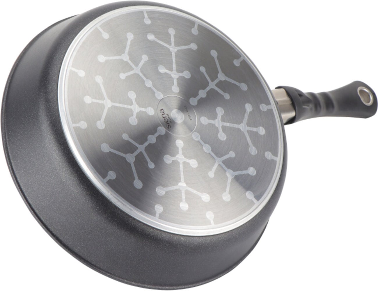 Siena Home Bratpfanne »Siena Home Verde«, Aluminiumguss, Induktion, abnehmbarer Stiel, tiefe Form