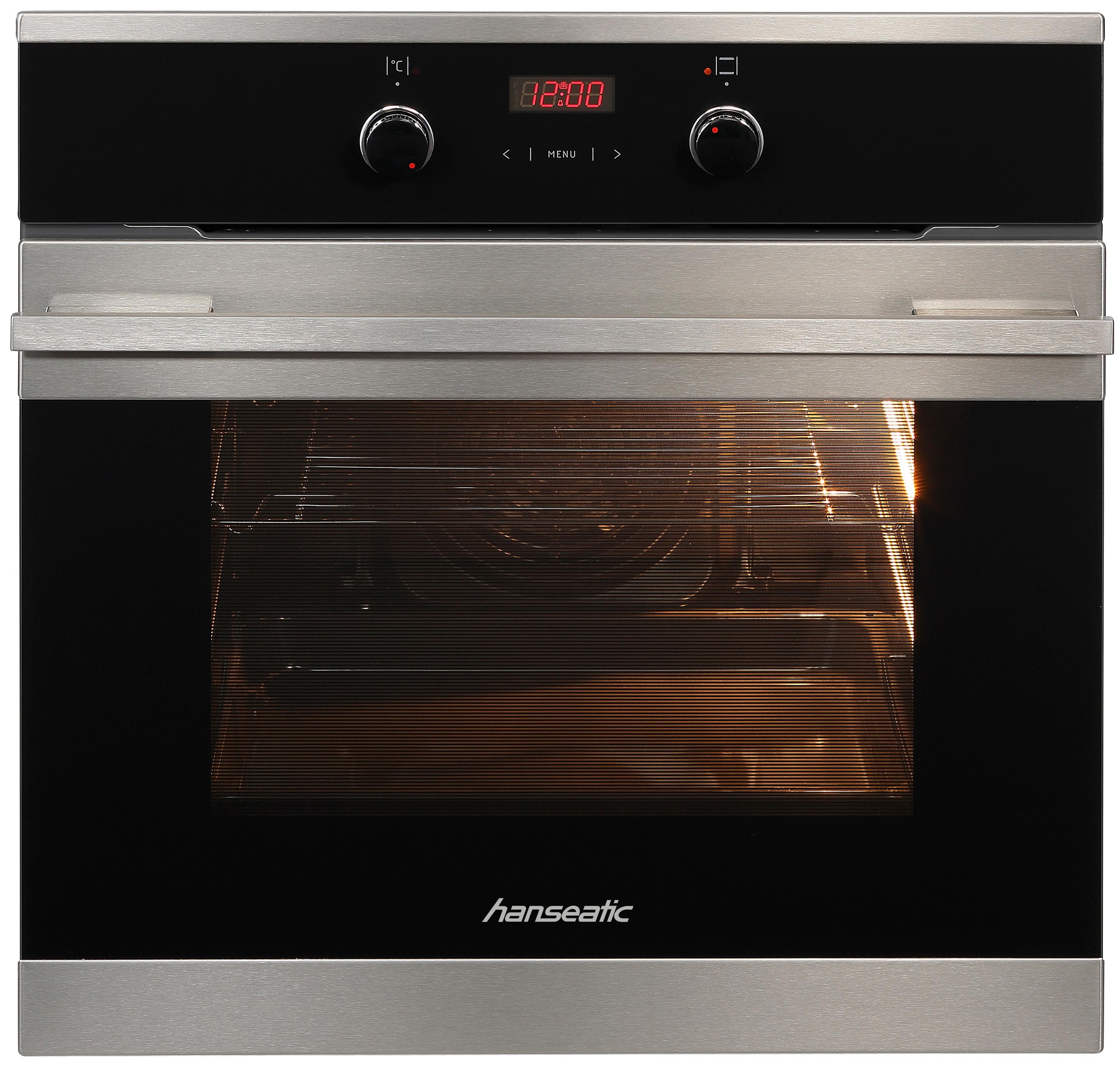 3. Bild von Hanseatic Einbaubackofen »10153.3eETsDpHbX«, 60474069, mit 3-fach-Teleskopauszug, Simple Steam