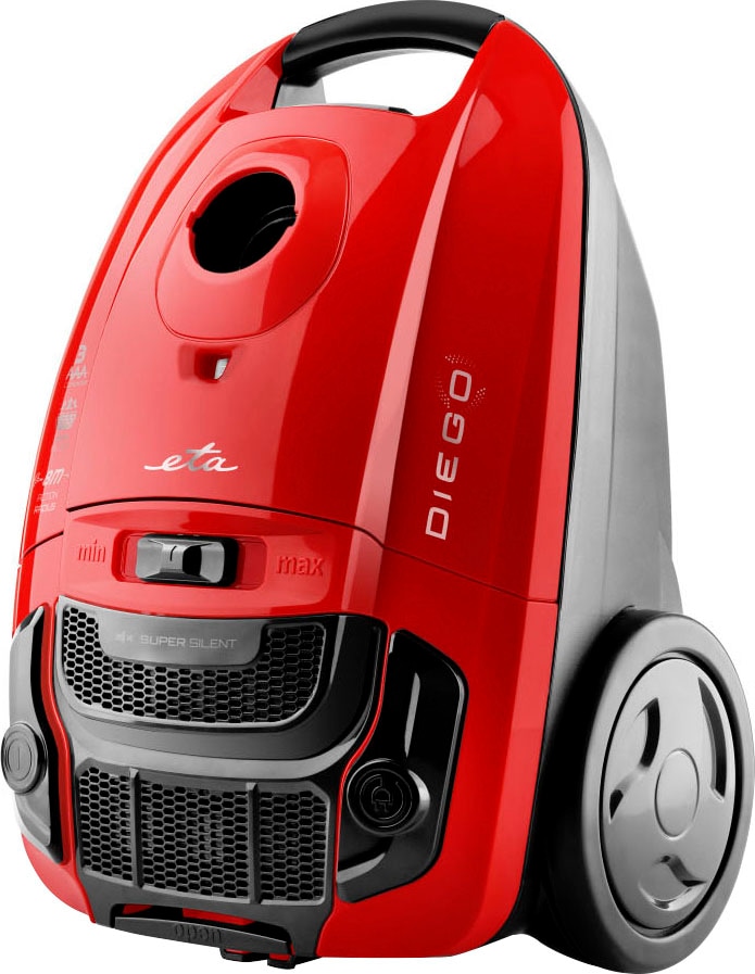 eta Bodenstaubsauger »DIEGO ETA352190000, ECO Motor«, 800 W, mit Beutel