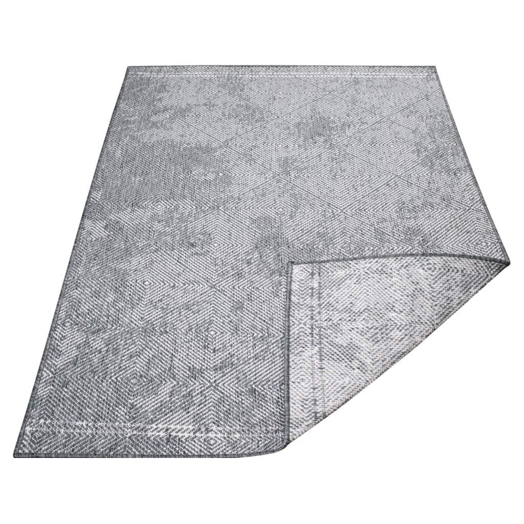 Carpet City Outdoorteppich »DUO RUG 5845«, rechteckig, Wendeteppich Wetterfest In- & Outdoor, Balkon, Terrasse, Wohnzimmer