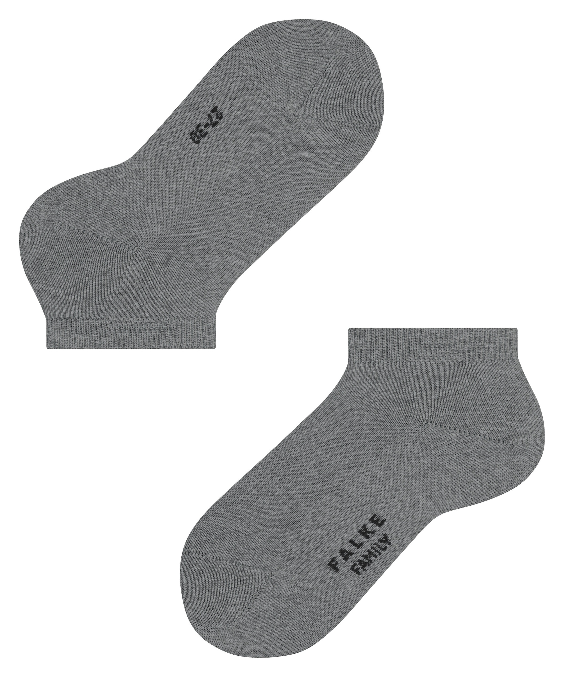 FALKE Sneakersocken »Family« für Kinder, aus Baumwolle, mit verstärkten Belastungszonen