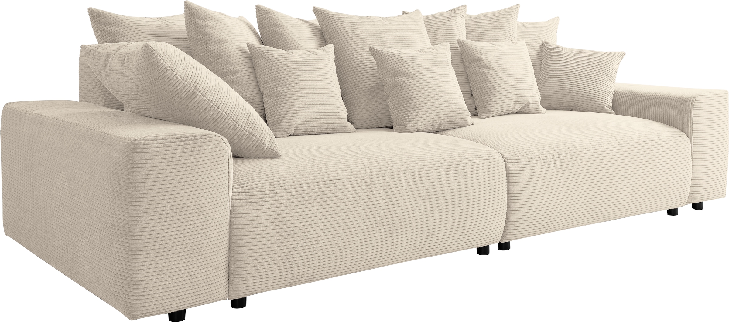 WERK2 Big-Sofa »Maxi Breite 290 cm, modern & bequem, viel Platz auf diesem Mega Sofa« Cord, XXL