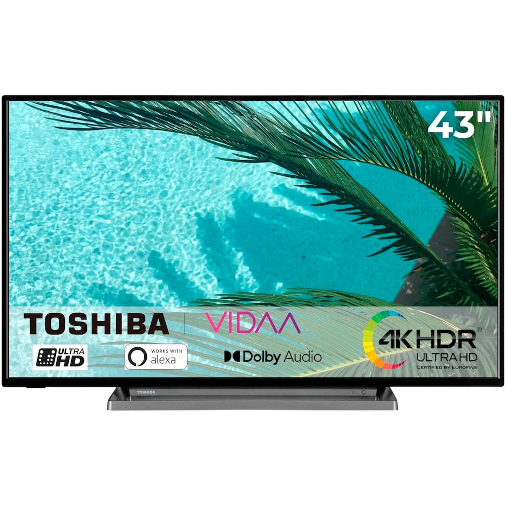 Toshiba LED-Fernseher »43UV3463DA«, 108 cm/43 Zoll, 4K Ultra HD, Smart-TV
