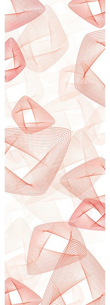 Rechnung Bright auf Tapete Weiß Architects bestellen Panel Fototapete Glow Rot Grafisch 2,80m x Fototapete Red«, Grafik »Golden 1,00m Paper