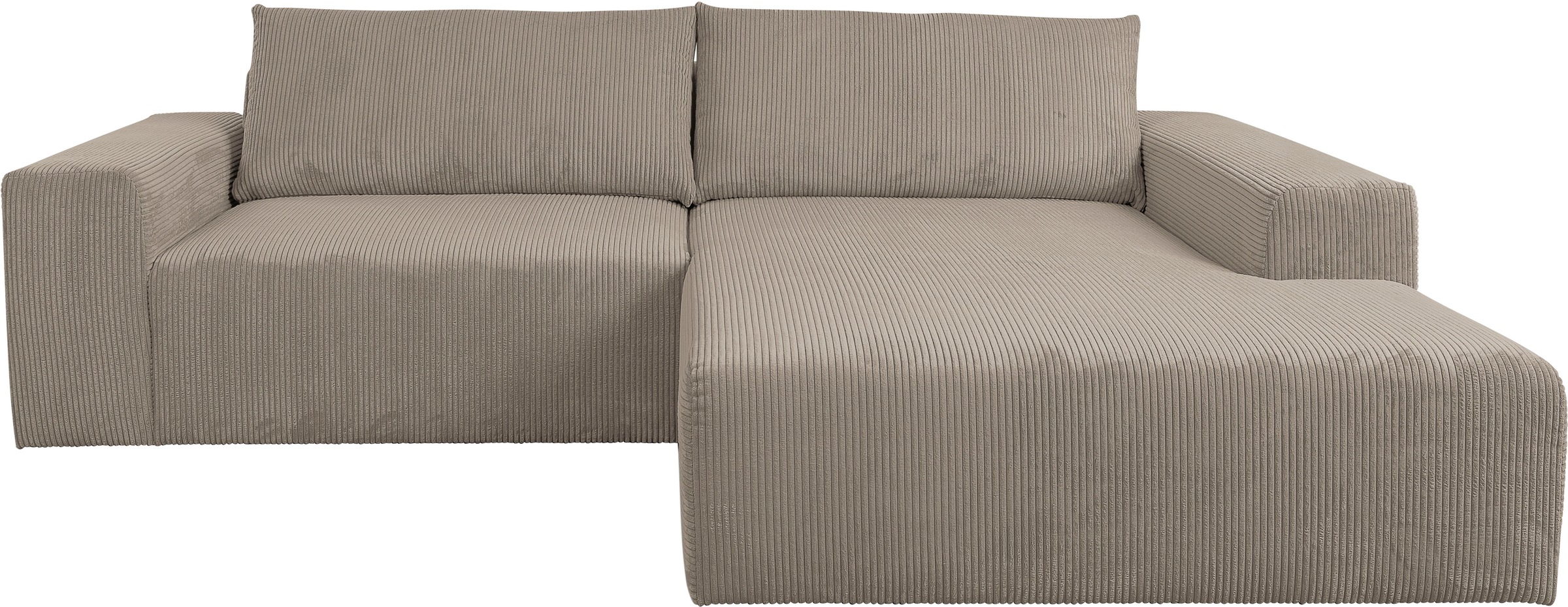 WERK2 Ecksofa »Rio, elegant & bequem, Breite 262 cm, L-Form« Puristisches D günstig online kaufen