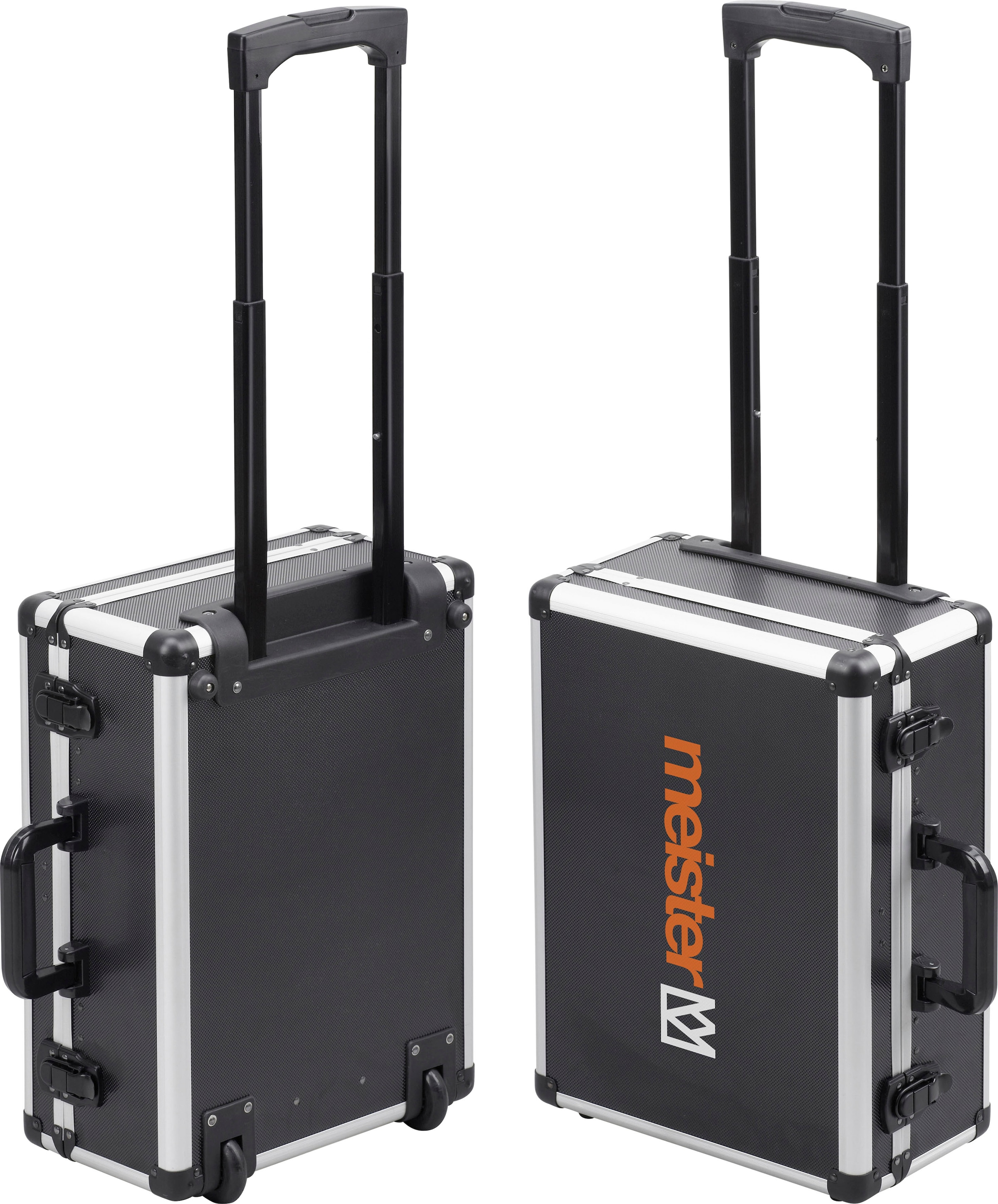 meister Werkzeugset »Profi-Werkzeugtrolley/8971480«, 238-tlg., mit Rollen und Teleskophandgriff