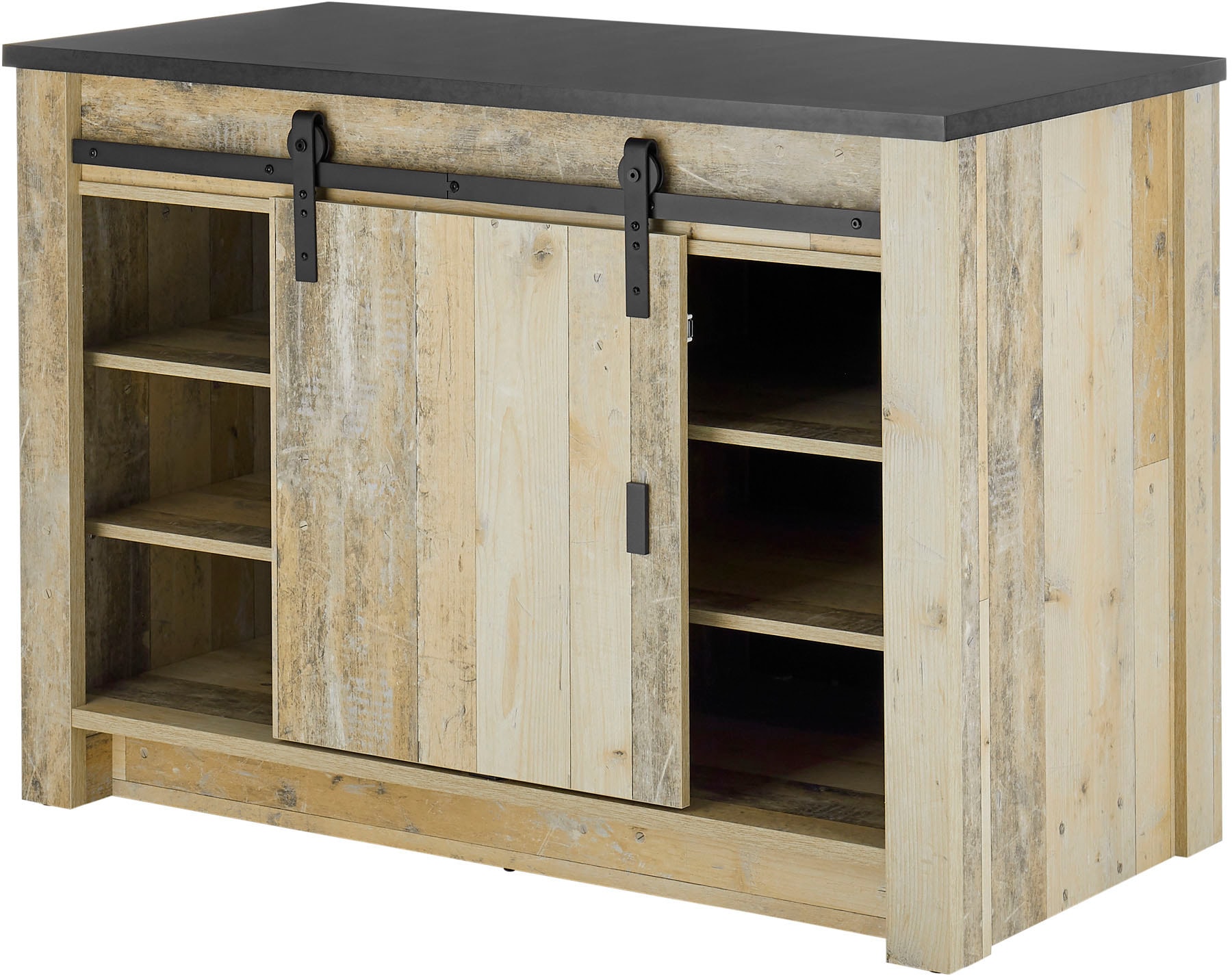 Home affaire Pantryküche »Sherwood«, Breite 131 cm, ohne E-Geräte