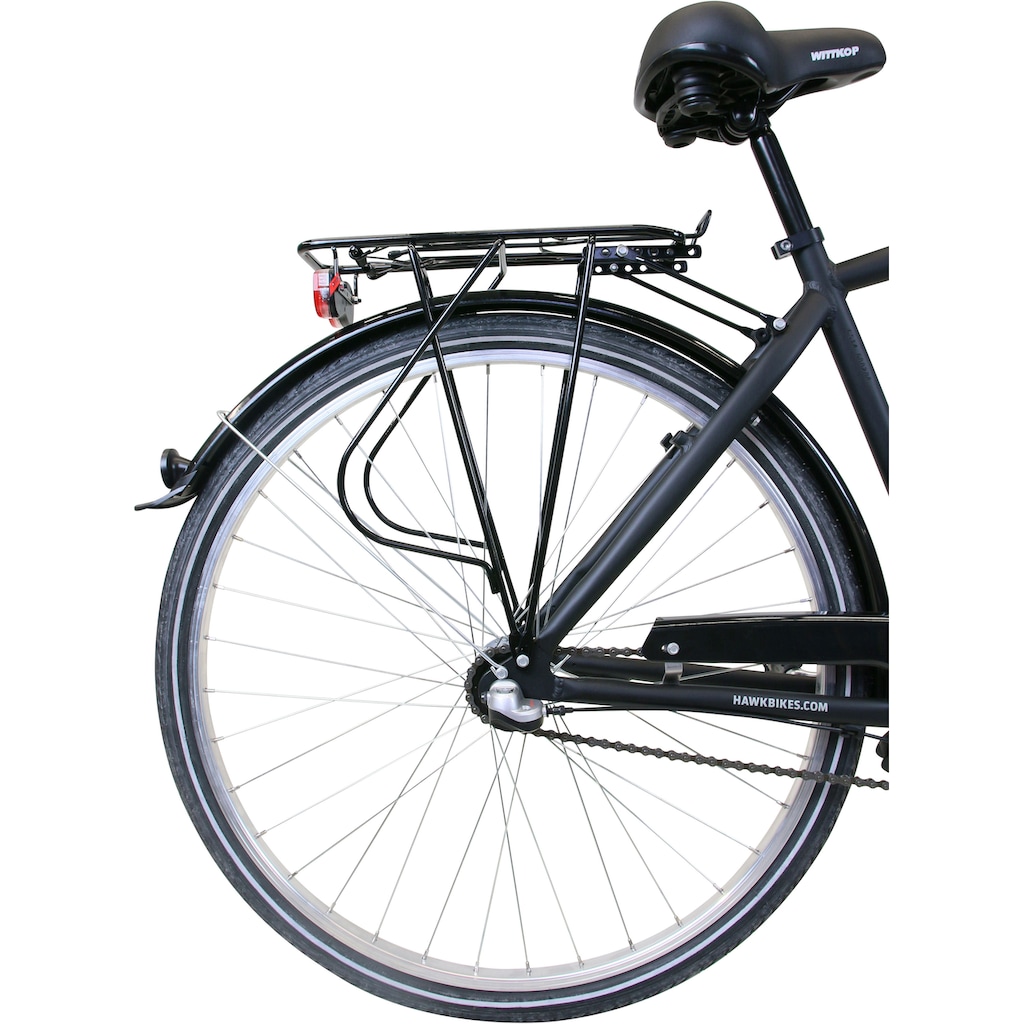 HAWK Bikes Cityrad »HAWK Citytrek Gent Premium«, 3 Gang, Shimano, Nexus 3-Gang Schaltwerk