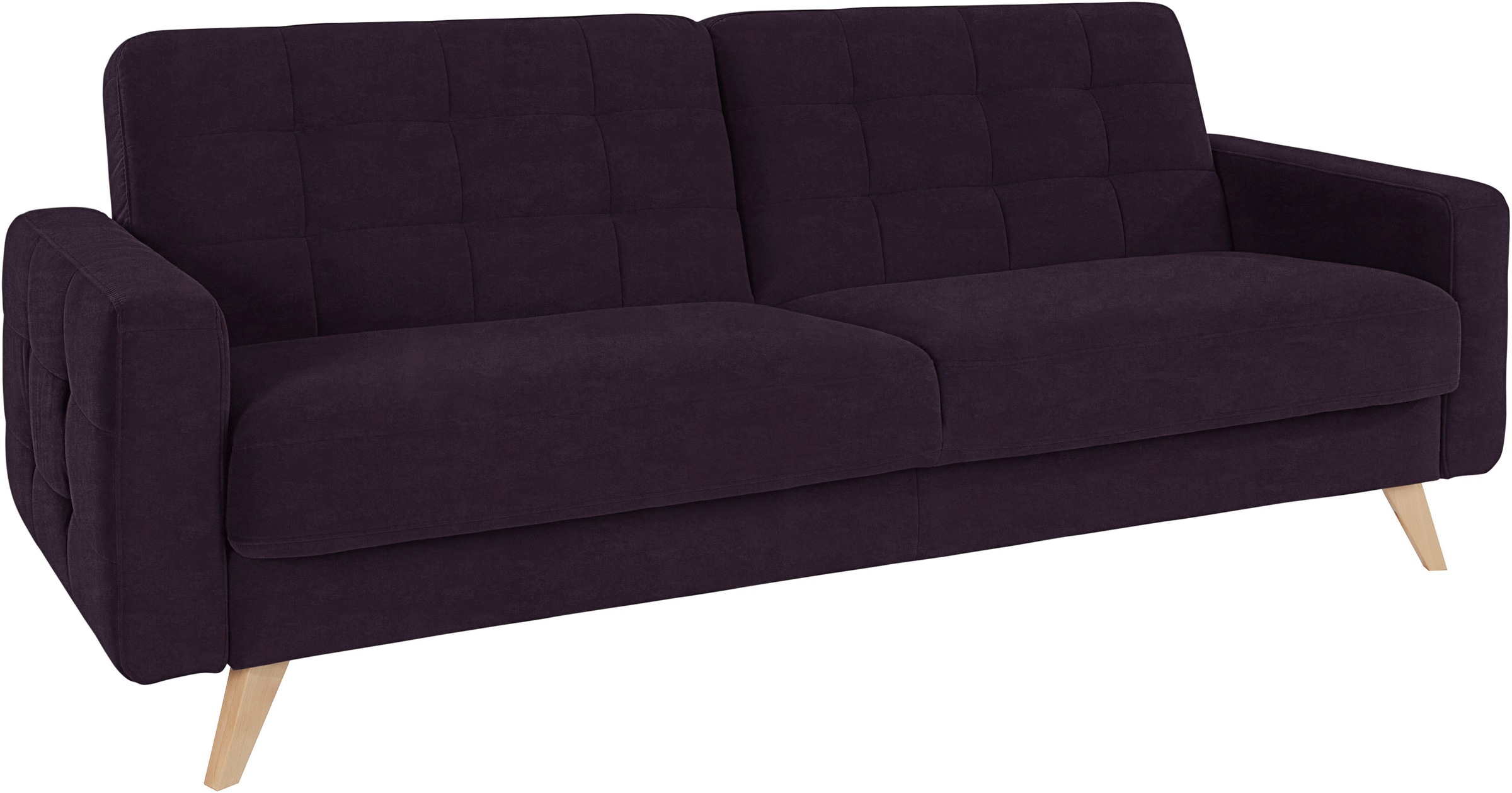 exxpo - sofa fashion 3-Sitzer »Nappa, kompakt, bequem, zeitloses Design, Br günstig online kaufen