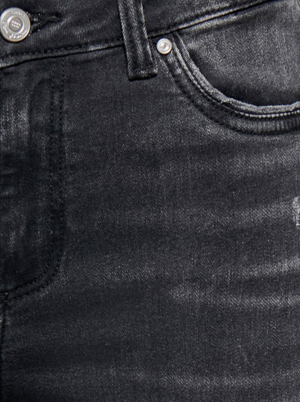 ONLY Skinny-fit-Jeans »ONLWAUW MW SK ANK RW DNM« Baumwollmischung, mid waist
