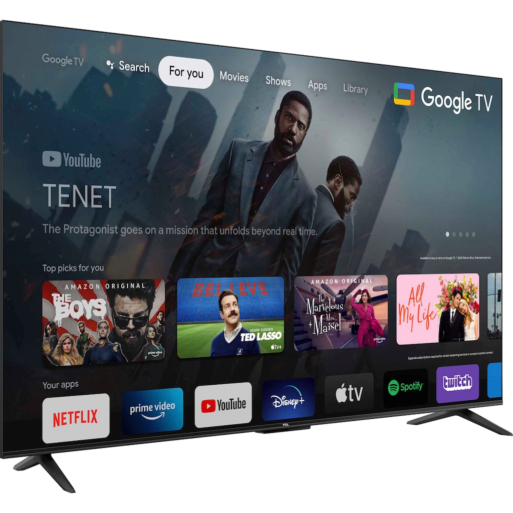 TCL LED-Fernseher »65P631X1«, 164 cm/65 Zoll, 4K Ultra HD, Android TV-Google TV-Smart-TV