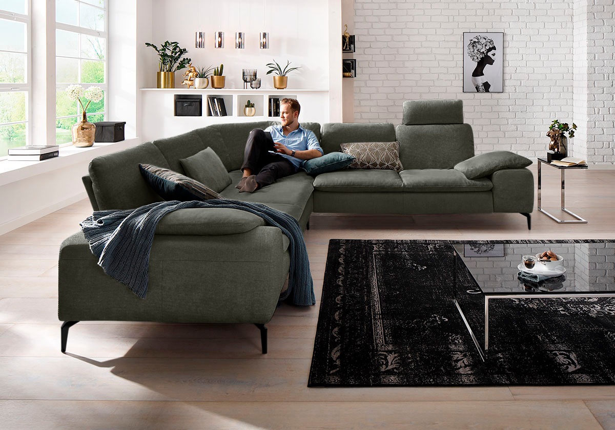 W.SCHILLIG Ecksofa »valentinoo, Designsofa, elegant und bequem, L-Form« mit günstig online kaufen