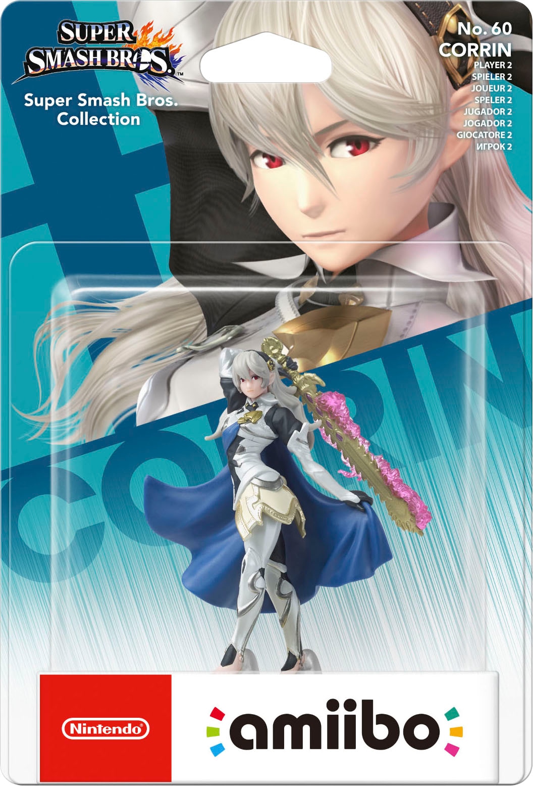 Nintendo Switch Spielfigur »amiibo Smash Corrin Spieler 2 (Mädchen) #60«