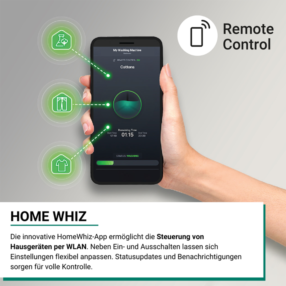 BEKO Kondenstrockner »B7T88209« Die AquaWave Trommel bewegt die Wäsche sanft und effektiv