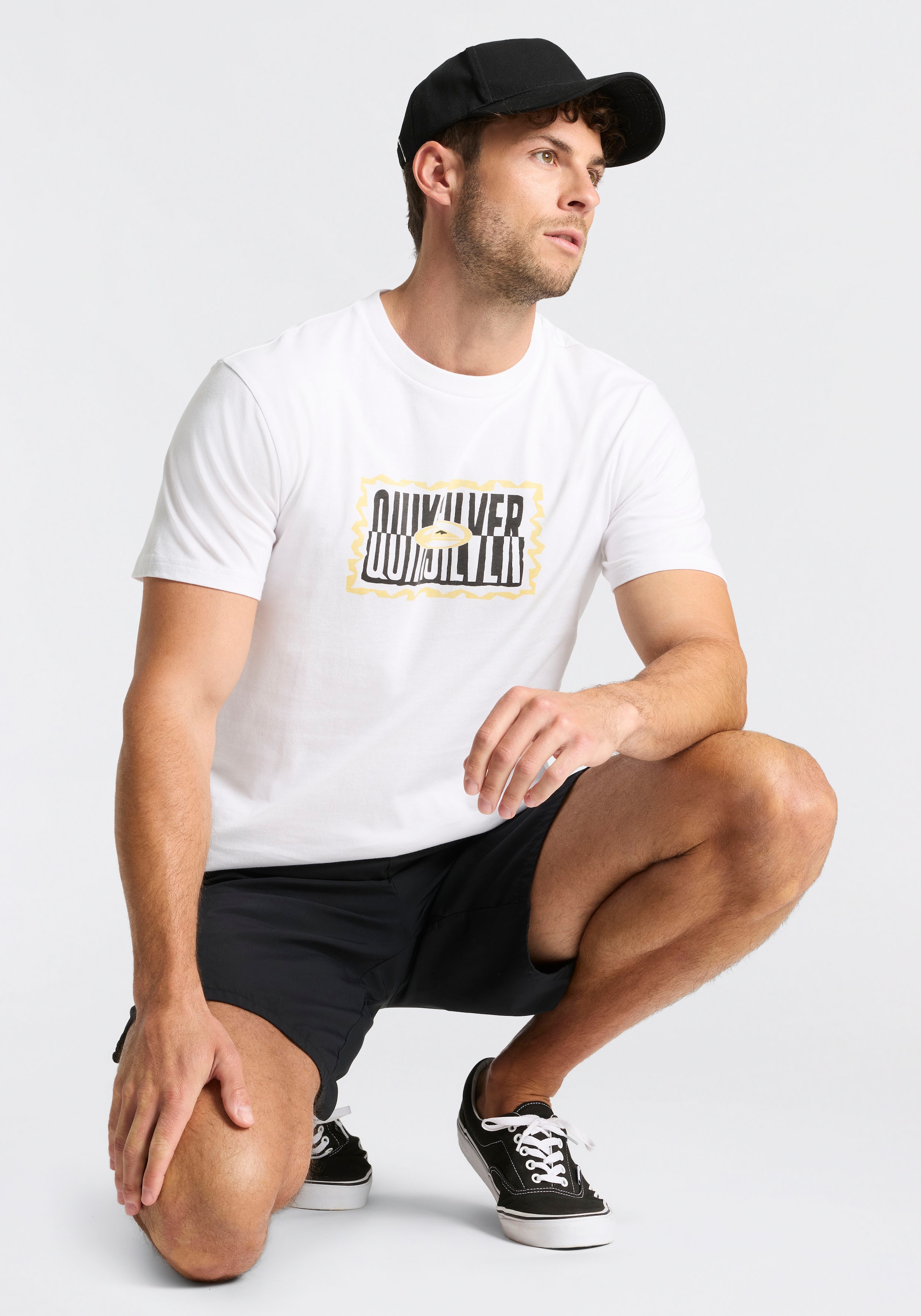 Quiksilver T-Shirt »WAYBACK TWISTED TIDES SHORT SLEEVE PACK« 2 Kurzarm, für vielseitige Einsätze, aus Baumwolle