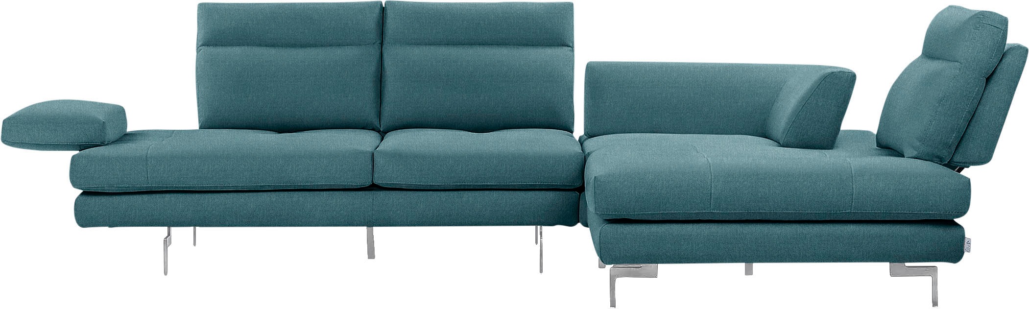 CALIA ITALIA Ecksofa »Toby Wing, L-Form, Designsofa mit sensationellem Sitz günstig online kaufen