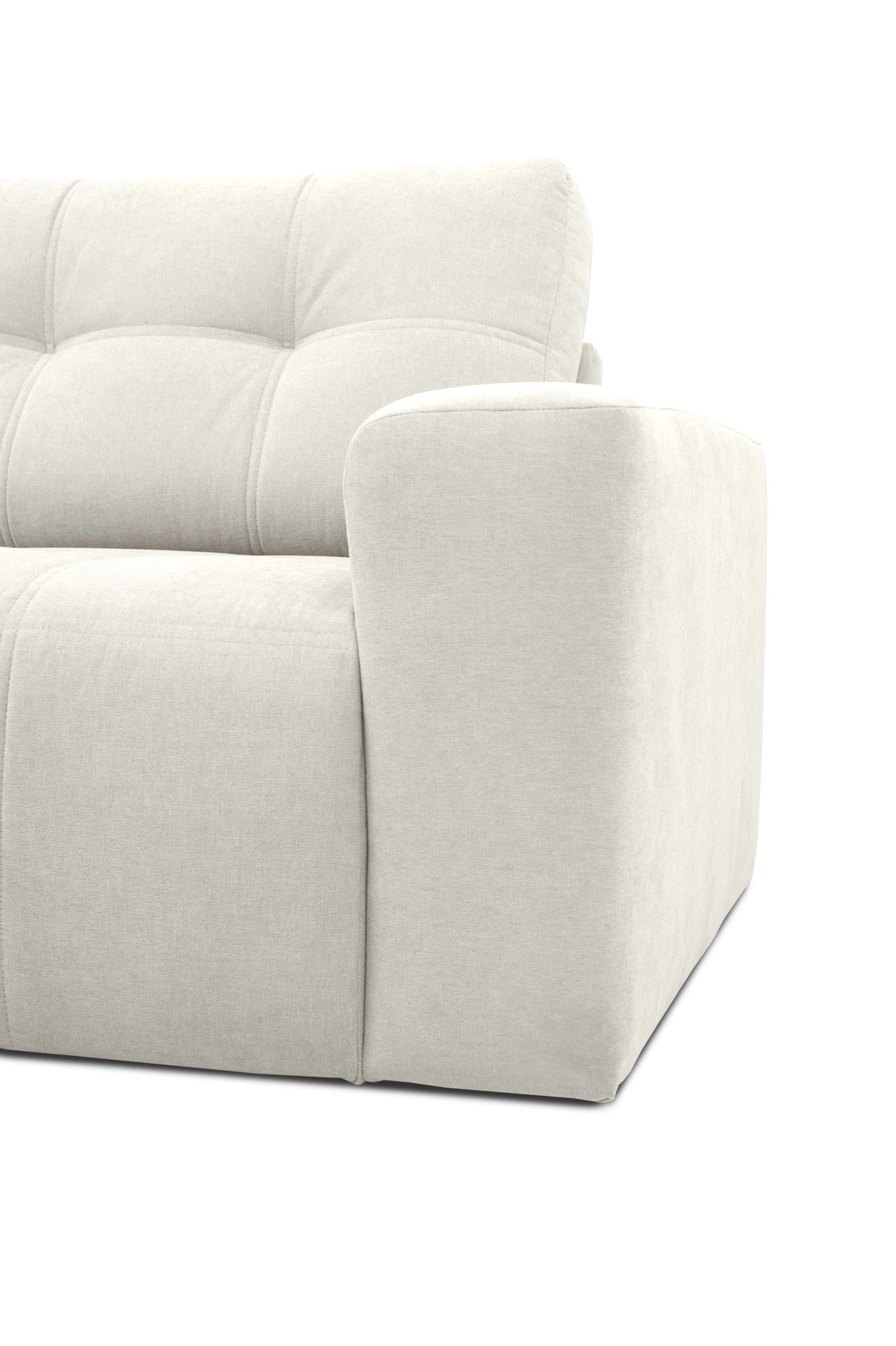 Home affaire Ecksofa »Turnon, Lounge-sofa, Breite 221 cm«, Chenille, mit Knopf- und Doppelsteppung, elegantes Aussehen