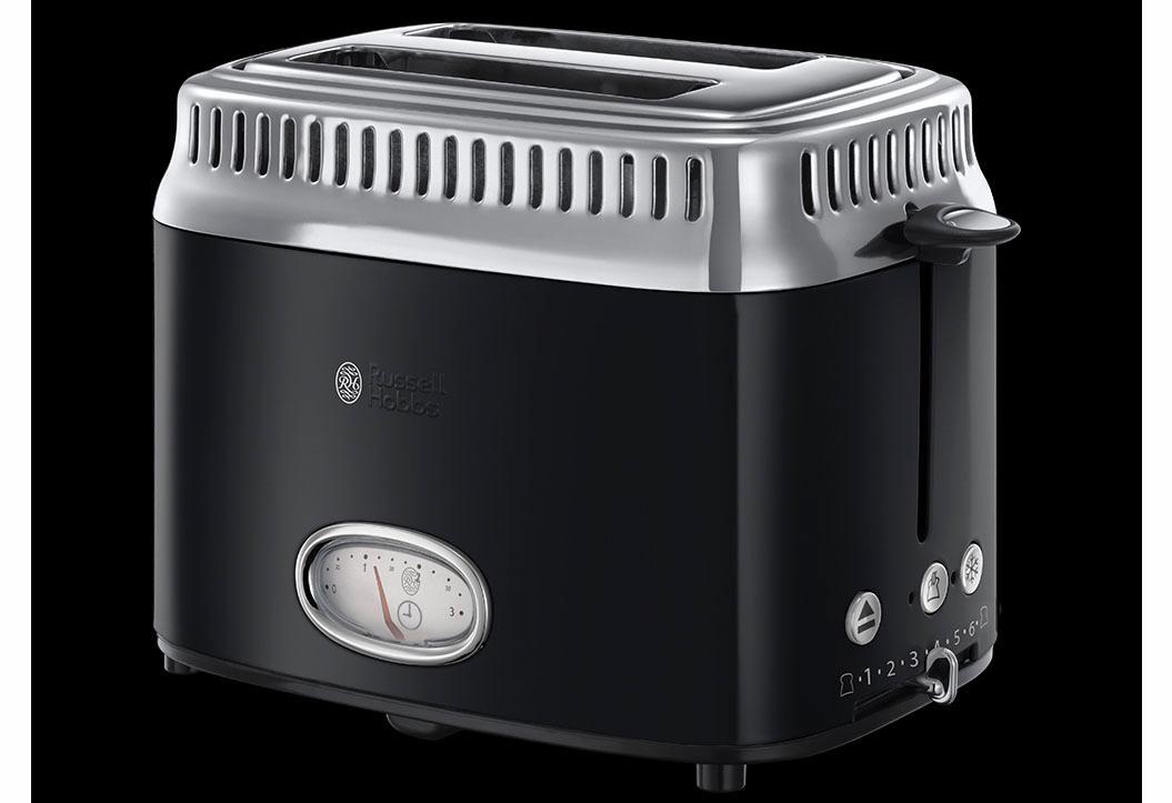 RUSSELL HOBBS Toaster Noir kaufen Raten Classic 2 1300 kurze W, auf Schlitze, »21681-56«, Retro