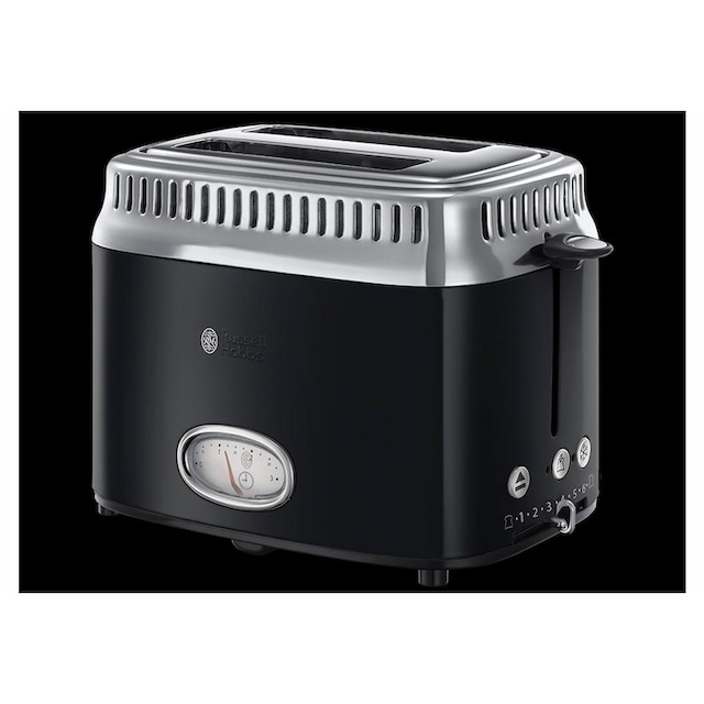 RUSSELL HOBBS Toaster »21681-56«, 2 kurze Schlitze, 1300 W, Retro Classic  Noir auf Raten kaufen