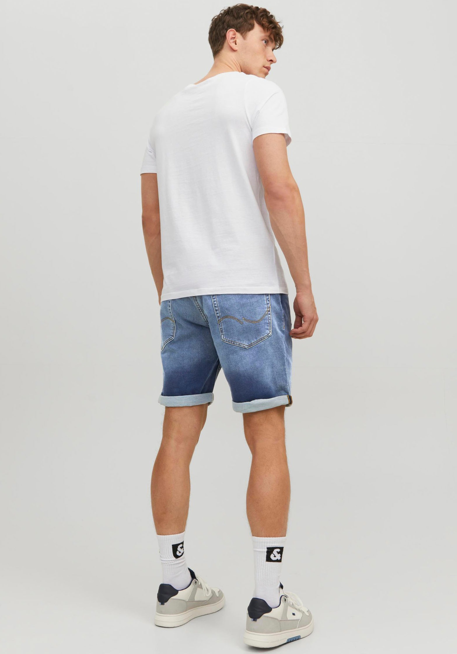 2. Bild von Jack & Jones Jeansshorts »JJIRICK JJICON SHORTS GE 622 I.K SN«