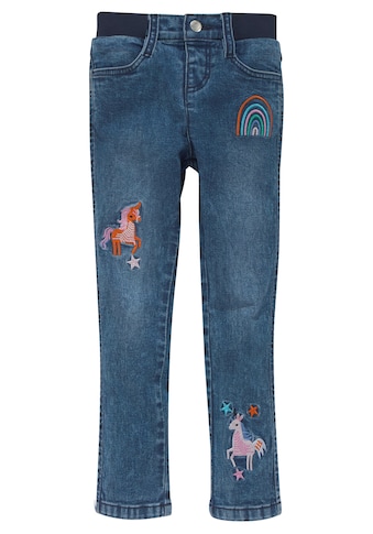 KIDSWORLD Stretch-Jeans, mit toller Stickerei kaufen