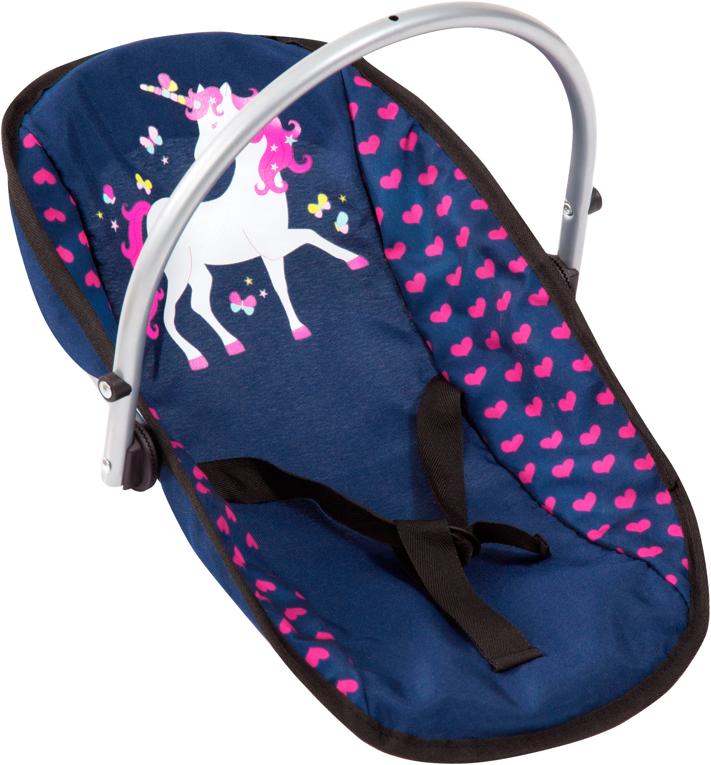 Bayer Puppen Accessoires-Set »Vario blau/pink« mit multifunktionalem Sitz