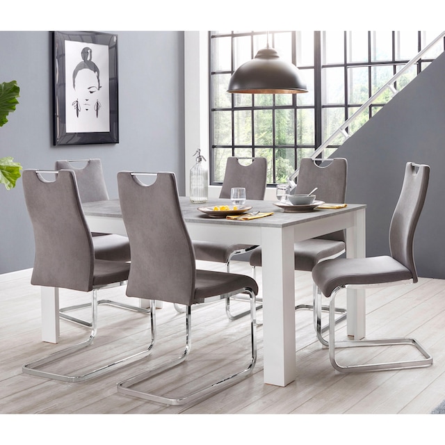 Homexperts Essgruppe »Zabona«, (Set, 5 tlg.), 4 Stühle und 1 Tisch online  kaufen